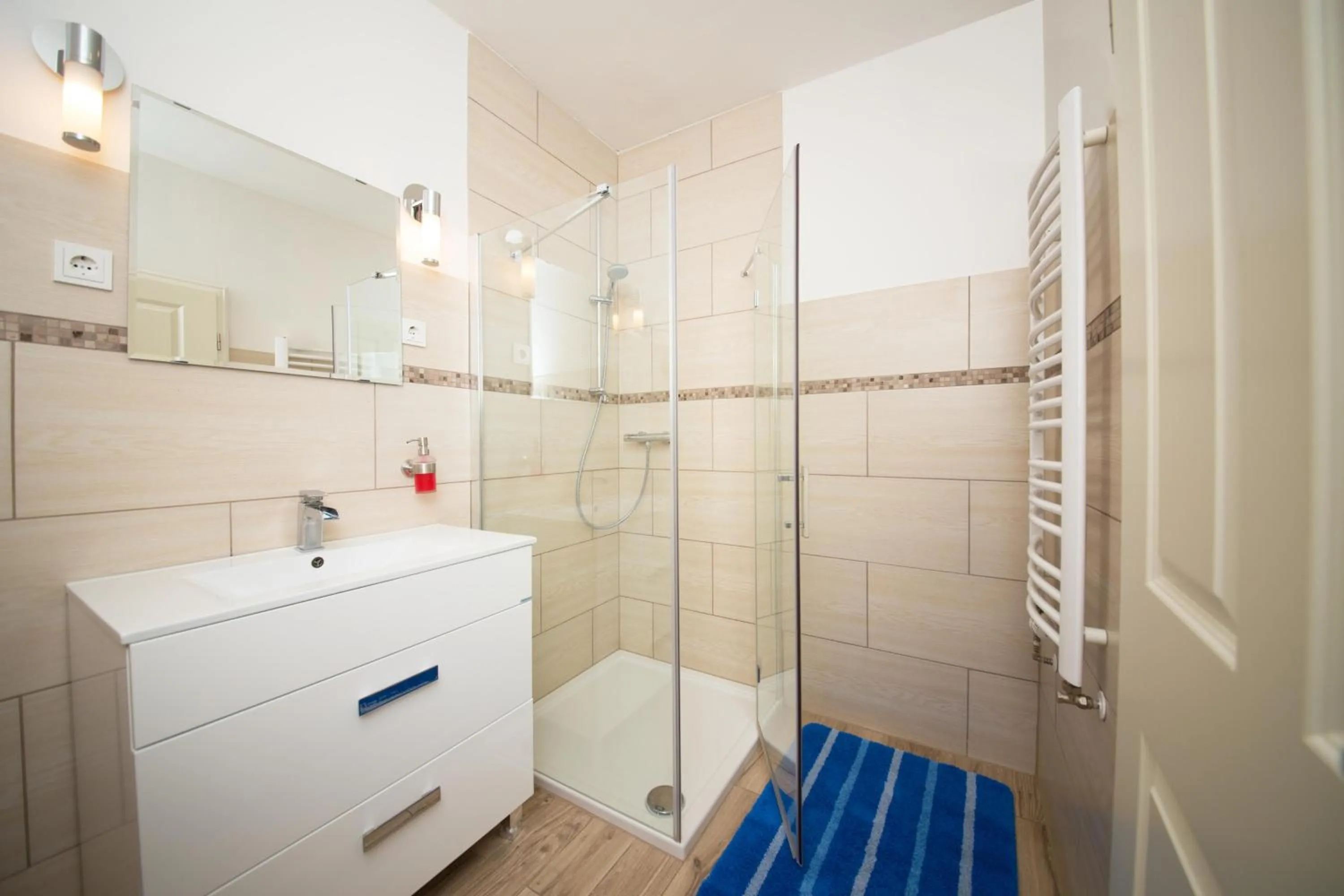 Bathroom in Appartementhaus Schleiblick