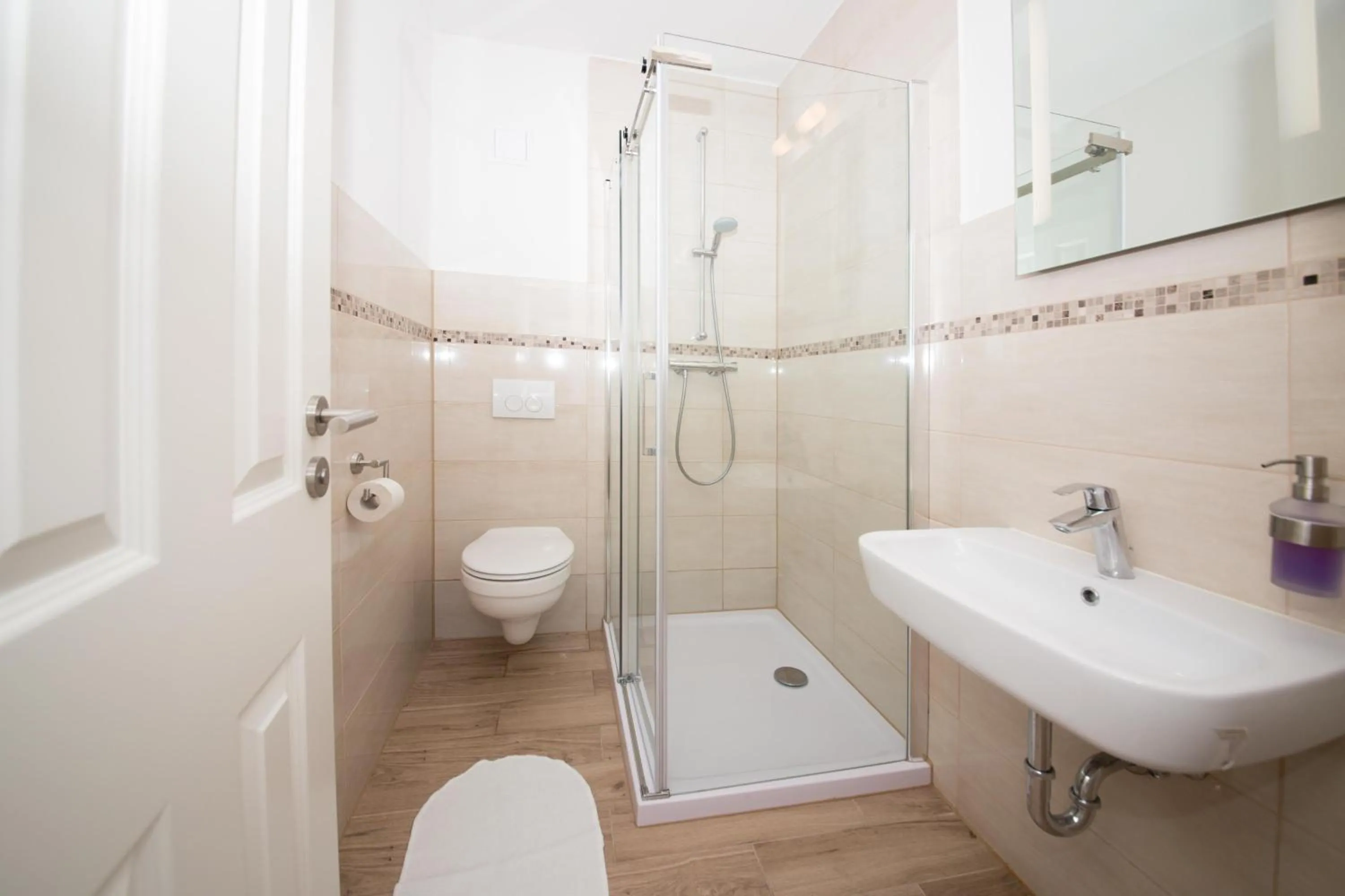 Bathroom in Appartementhaus Schleiblick