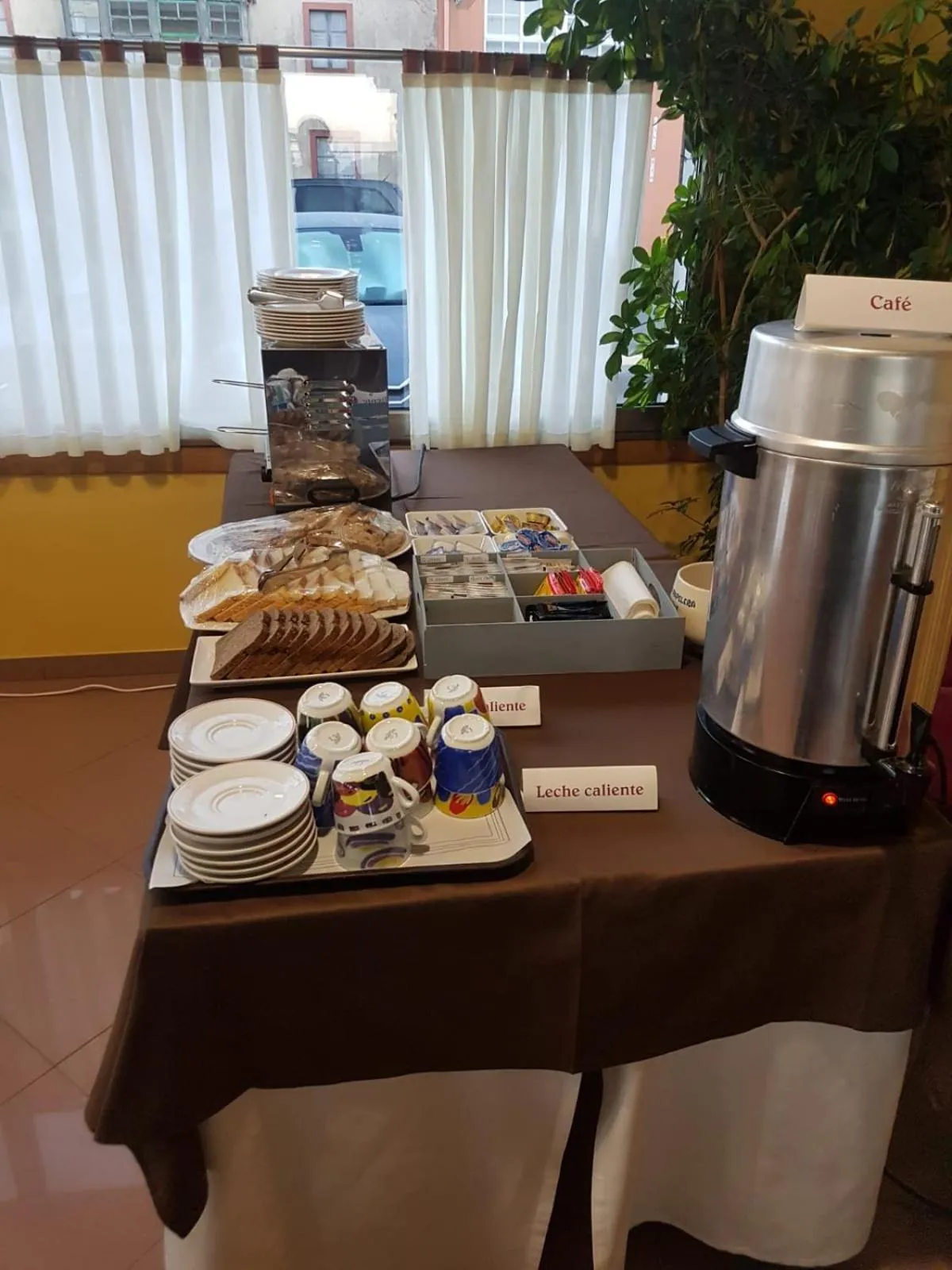 Buffet breakfast in Hotel Bello