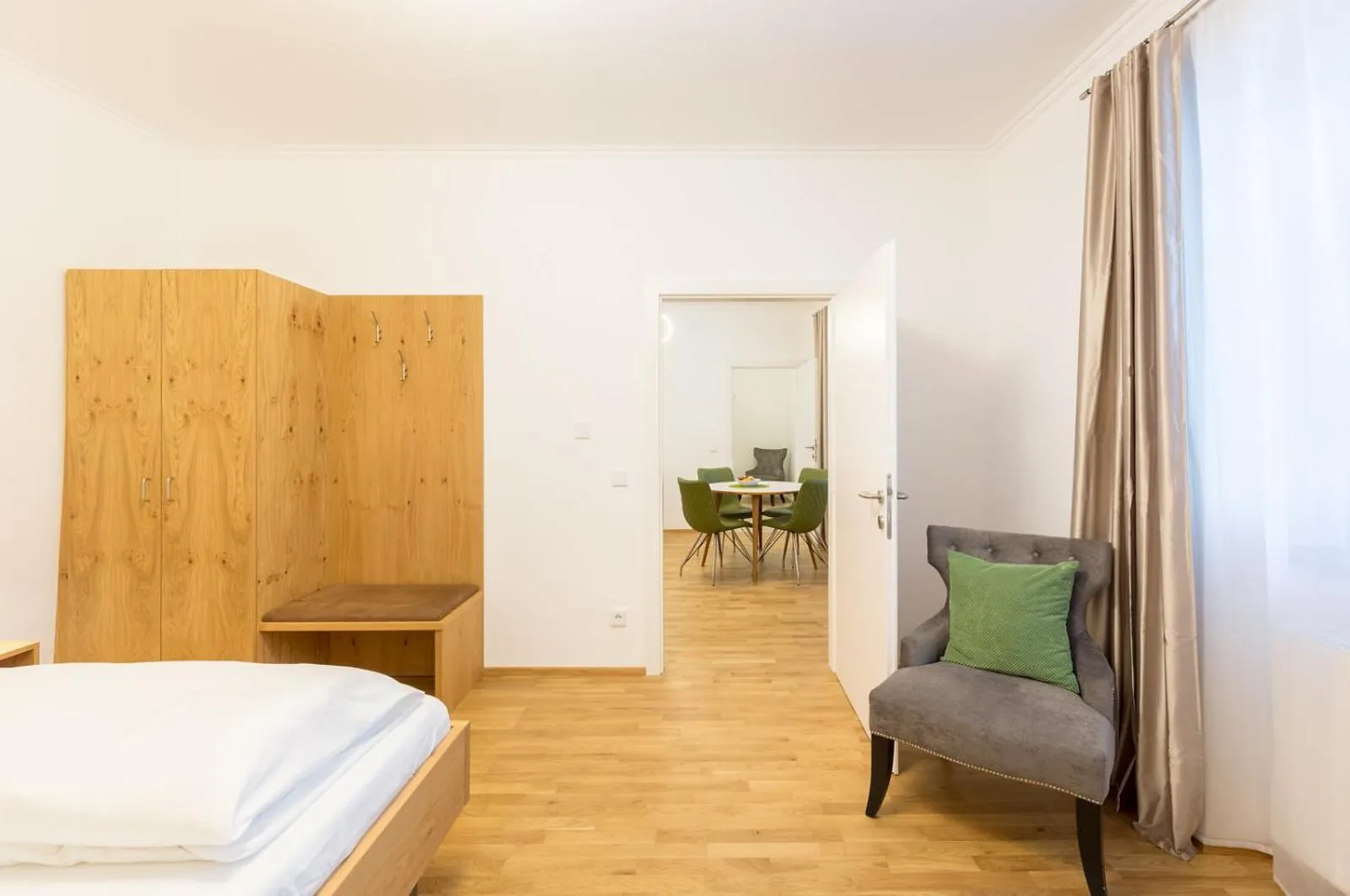 Bedroom, Bed in Altes Backhaus