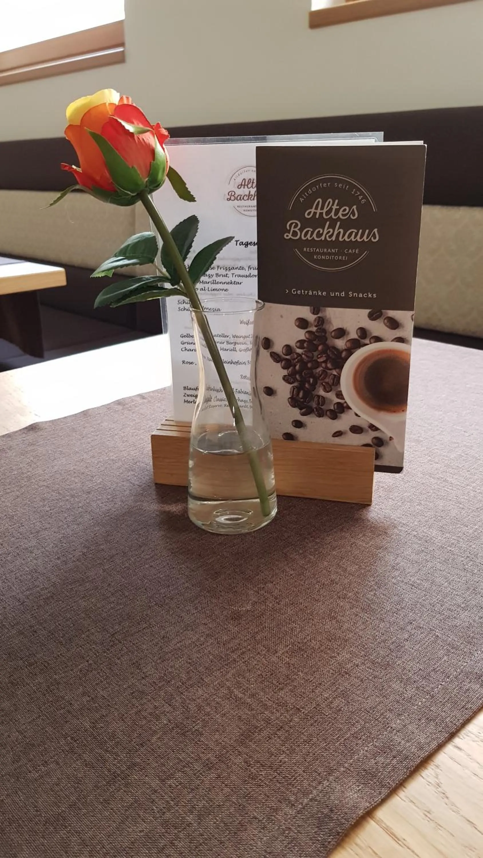 Food and drinks in Altes Backhaus