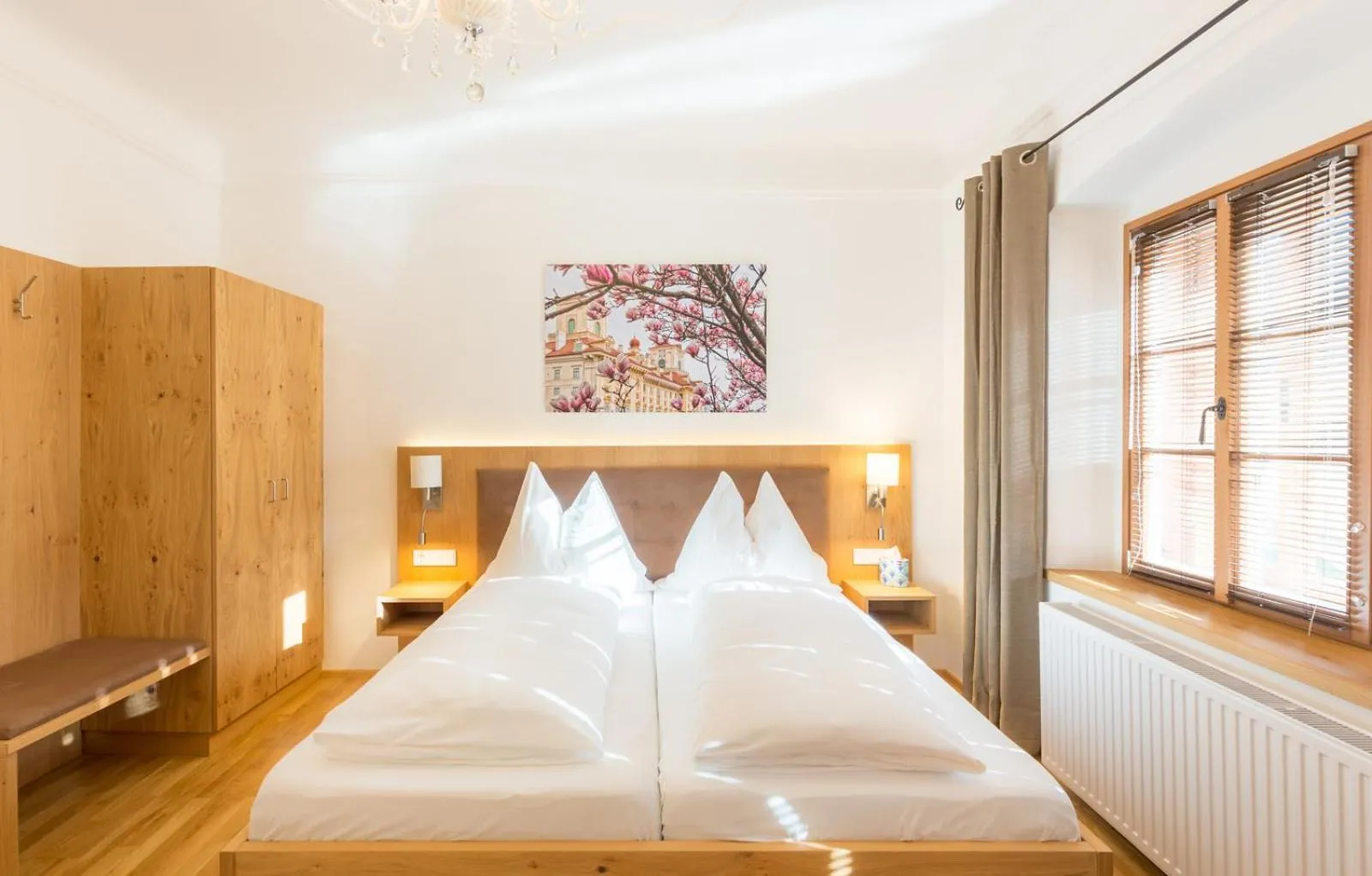 Bed in Altes Backhaus