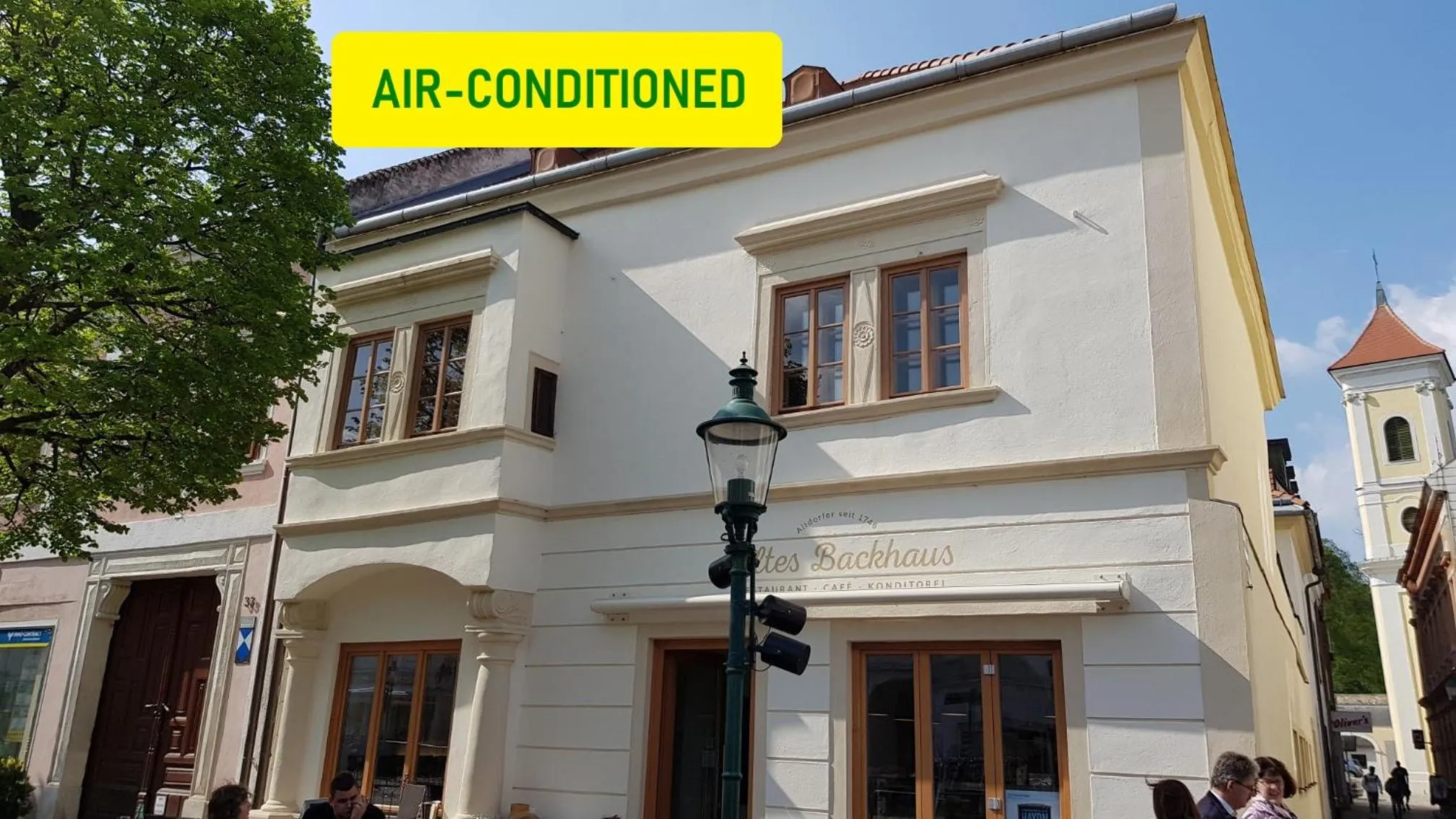 Facade/entrance in Altes Backhaus