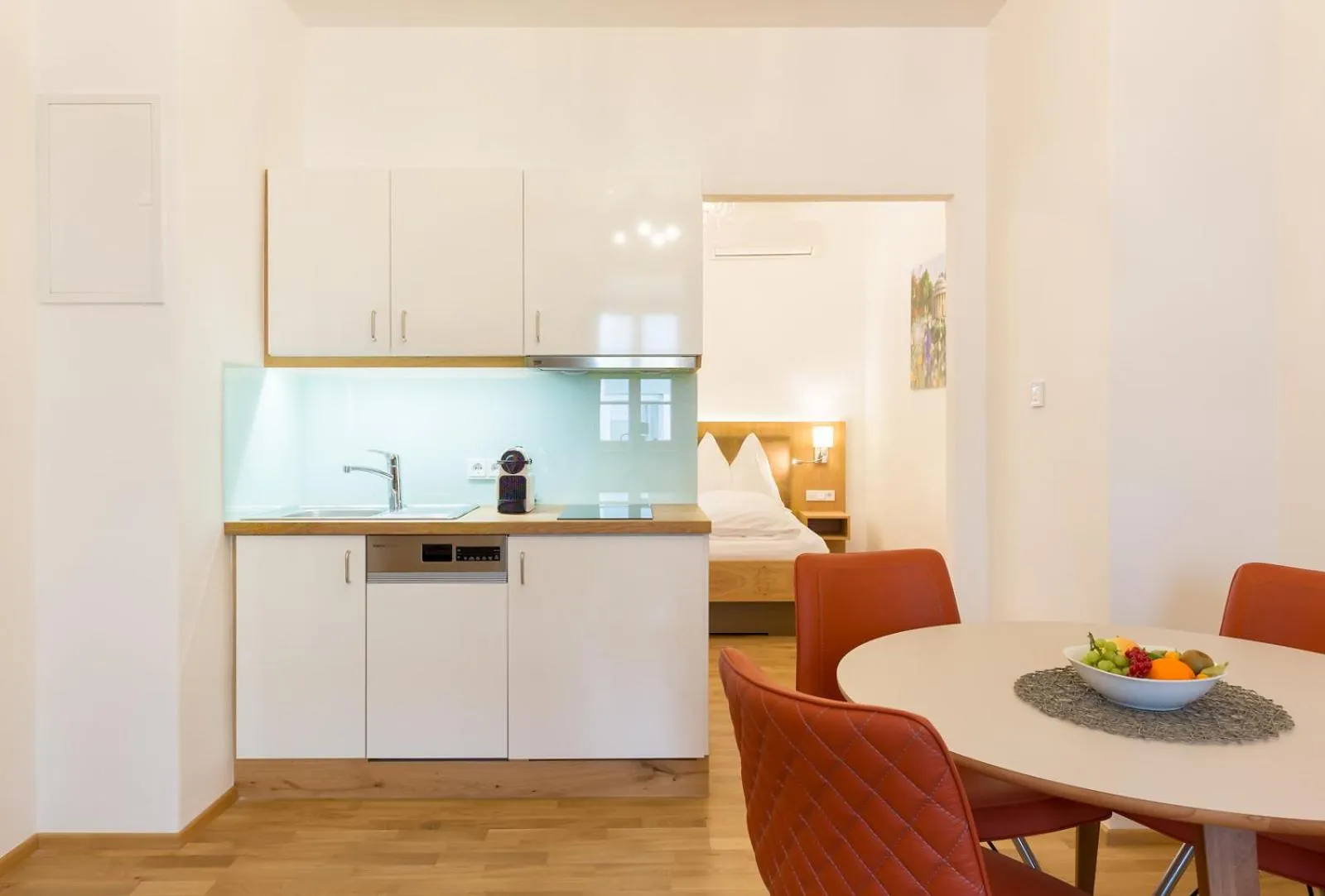 Kitchen or kitchenette in Altes Backhaus