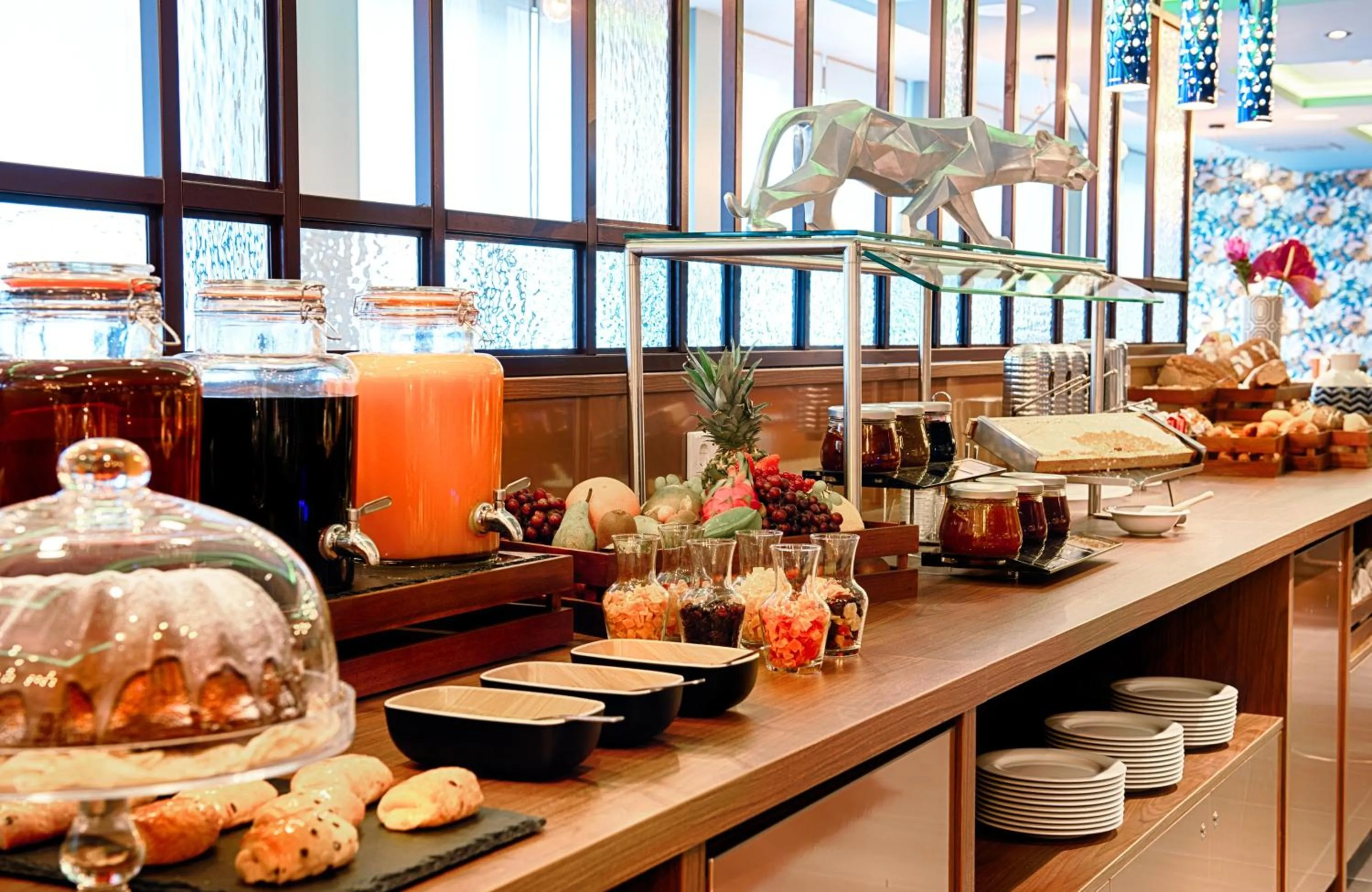 Buffet breakfast in NYX Hotel Mannheim by Leonardo Hotels