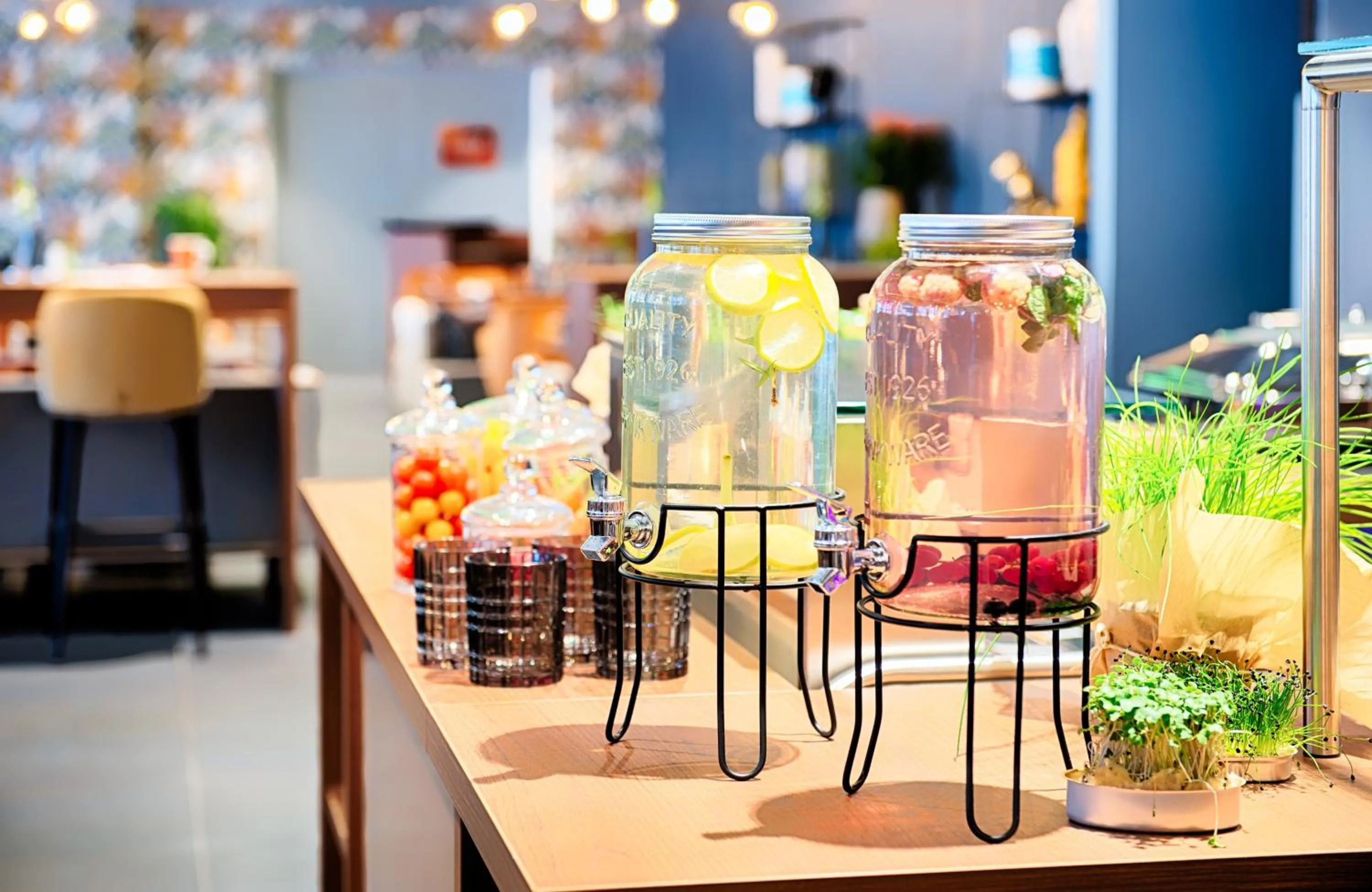 Buffet breakfast in NYX Hotel Mannheim by Leonardo Hotels