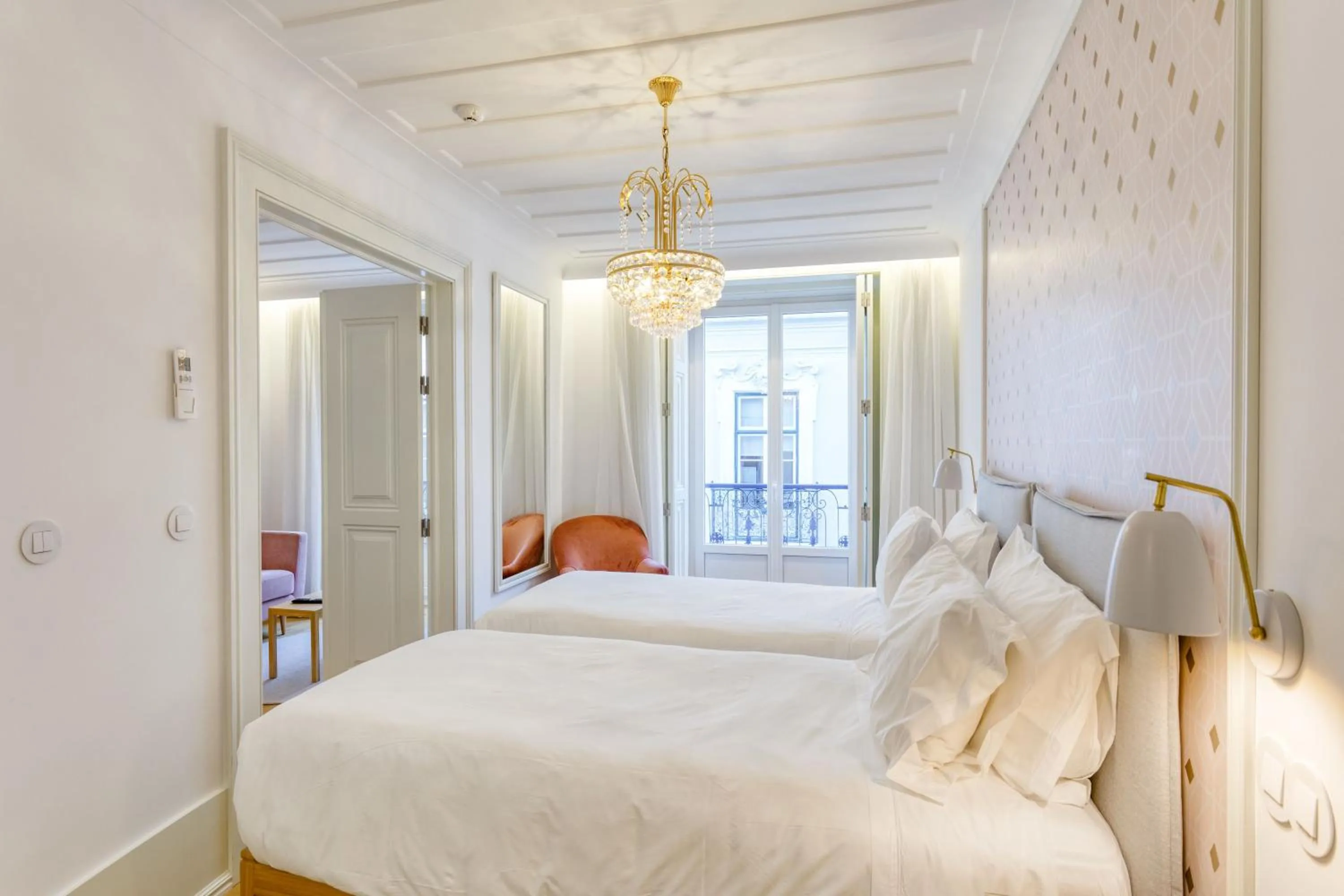 Bedroom, Bed in Boutique Chiado Suites