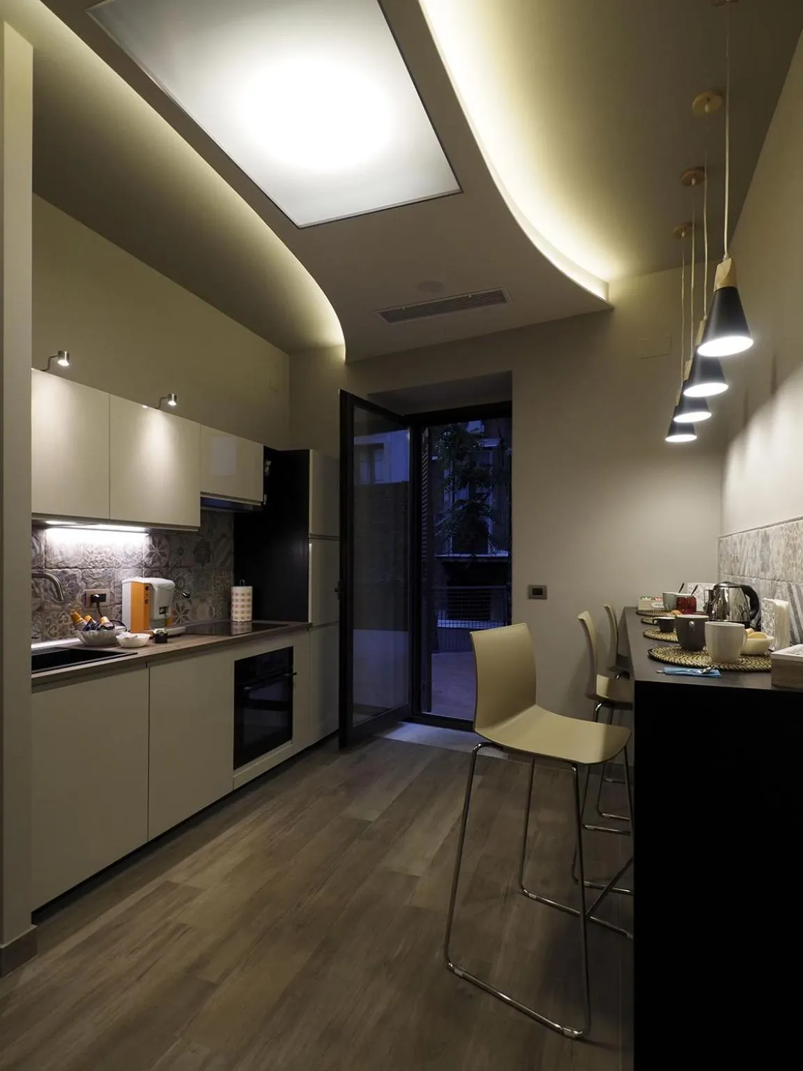 Communal kitchen in Relais Anfitheatro