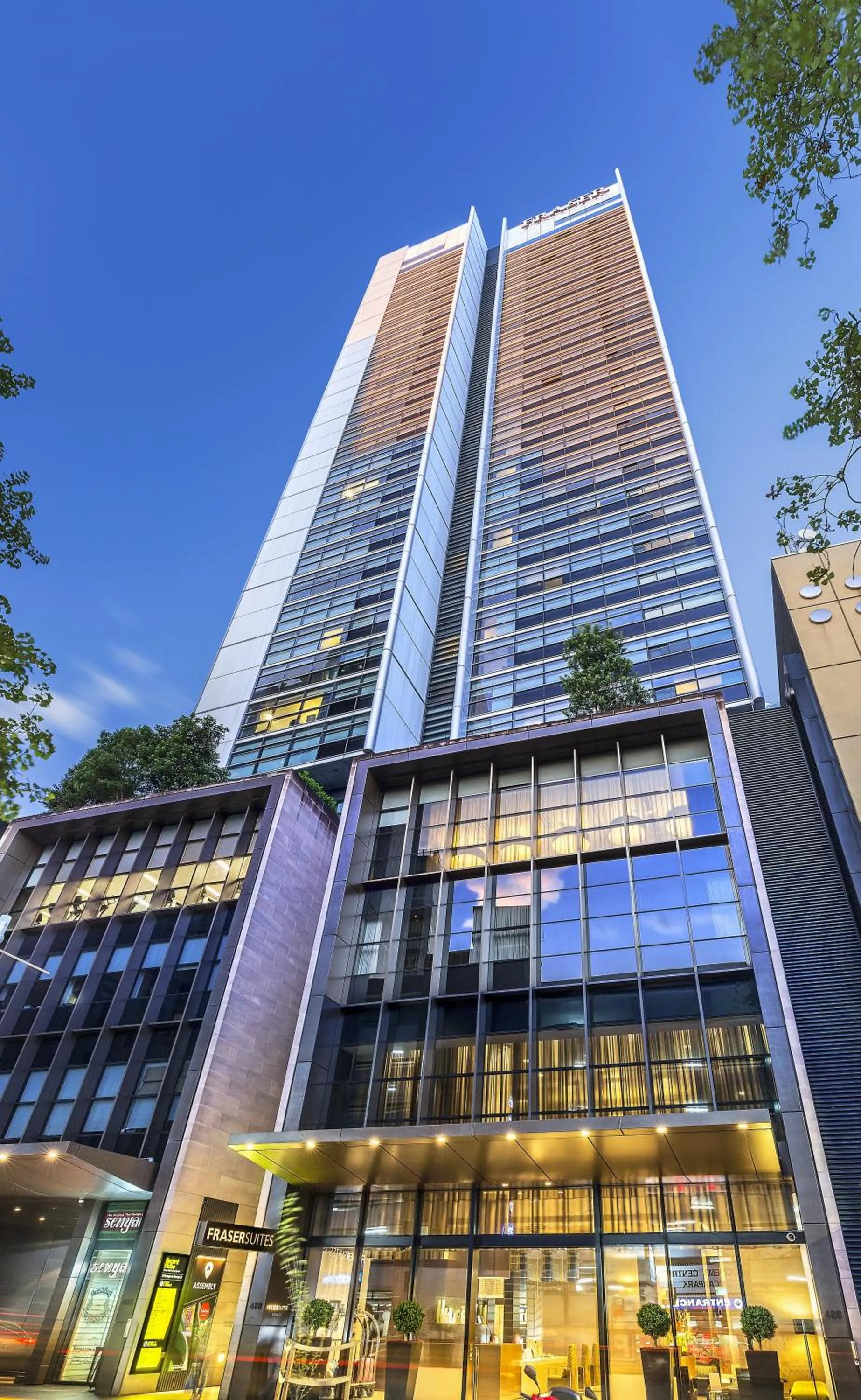 Property building in Fraser Suites Sydney