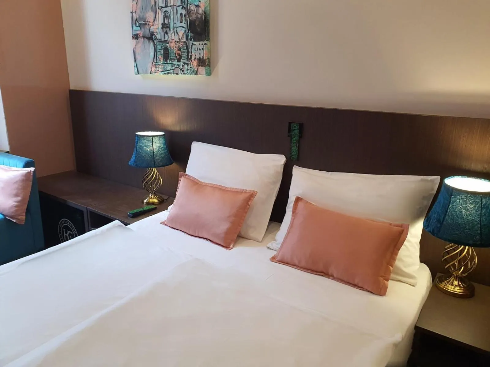 Bedroom, Bed in Center Ljubljana