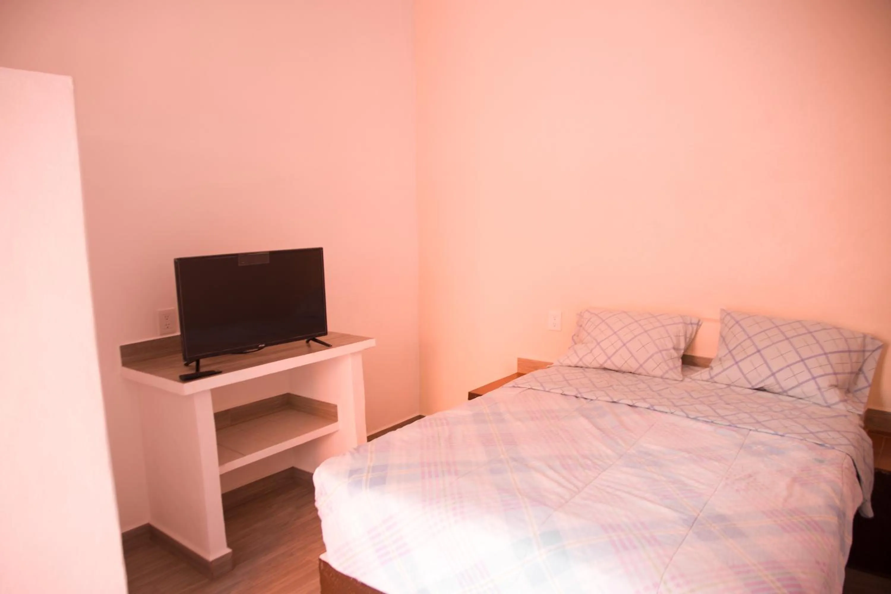 Bed in Hotel Cuauhtemoc