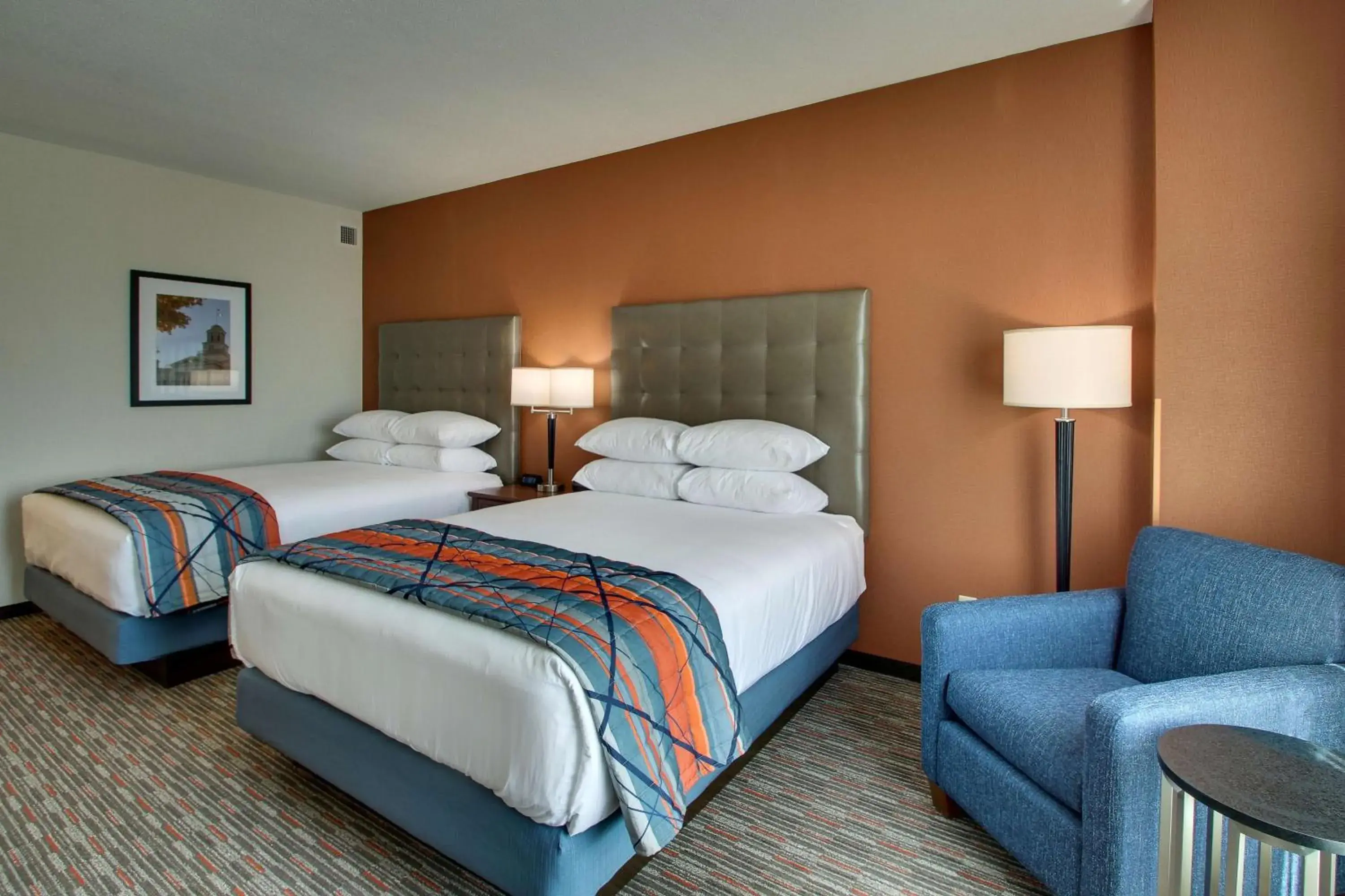 Superior Queen Room with Two Queen Beds in Drury Inn & Suites Iowa City Coralville Superior Queen Room with Two Queen Beds in Drury Inn & Suites Iowa City Coralville