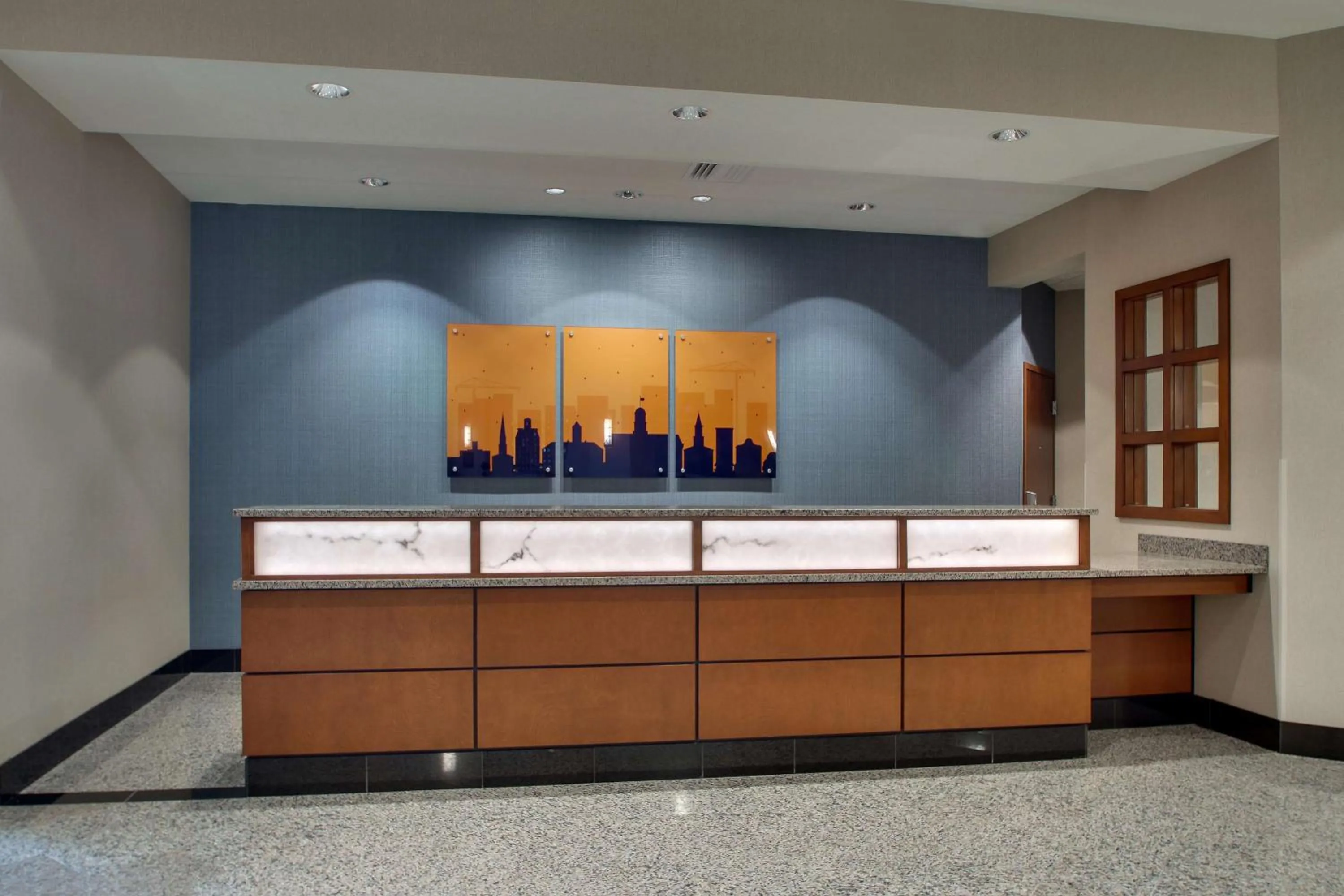 Lobby or reception in Drury Inn & Suites Iowa City Coralville