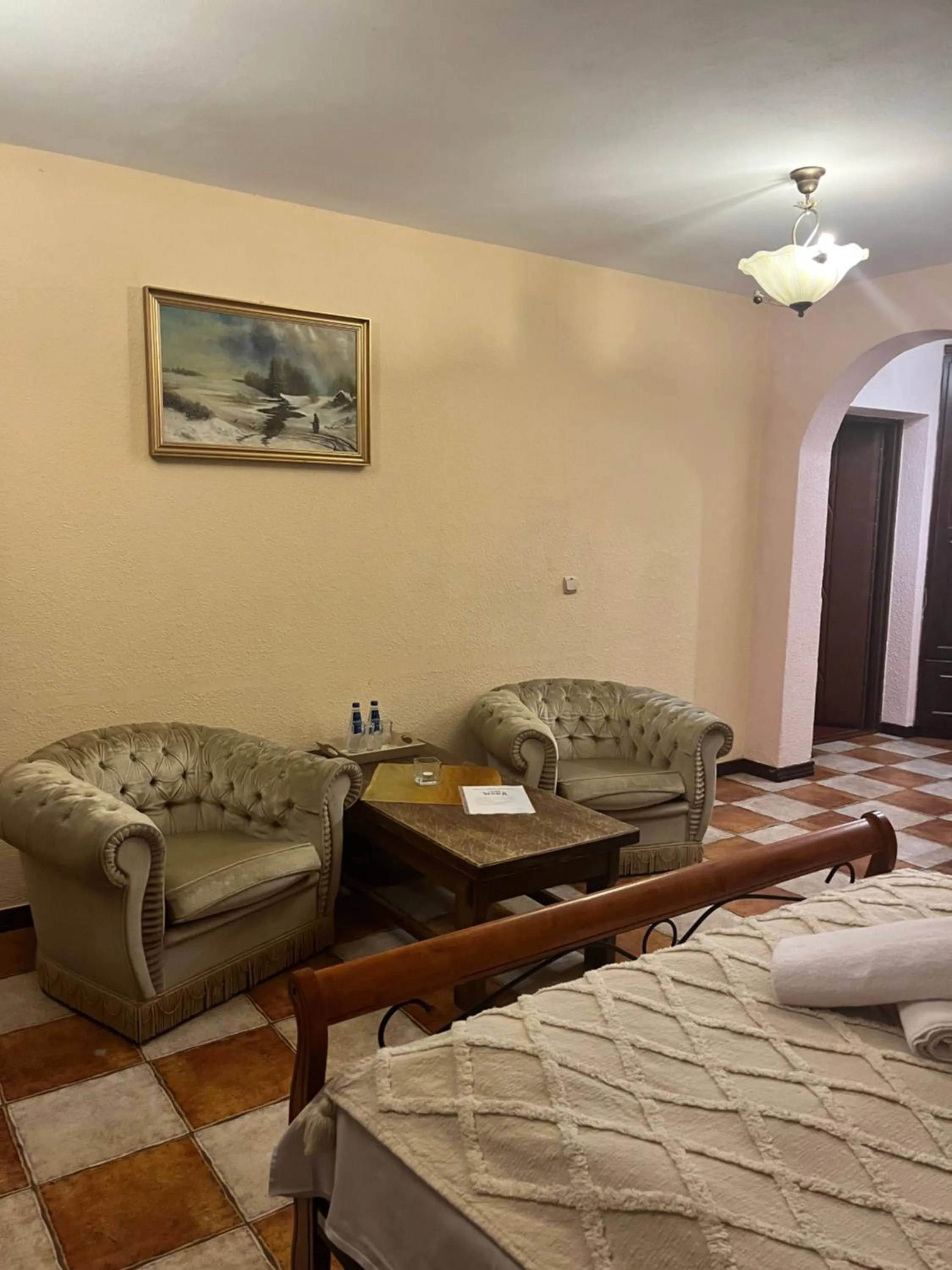 Bed in Zajazd Cicha Woda