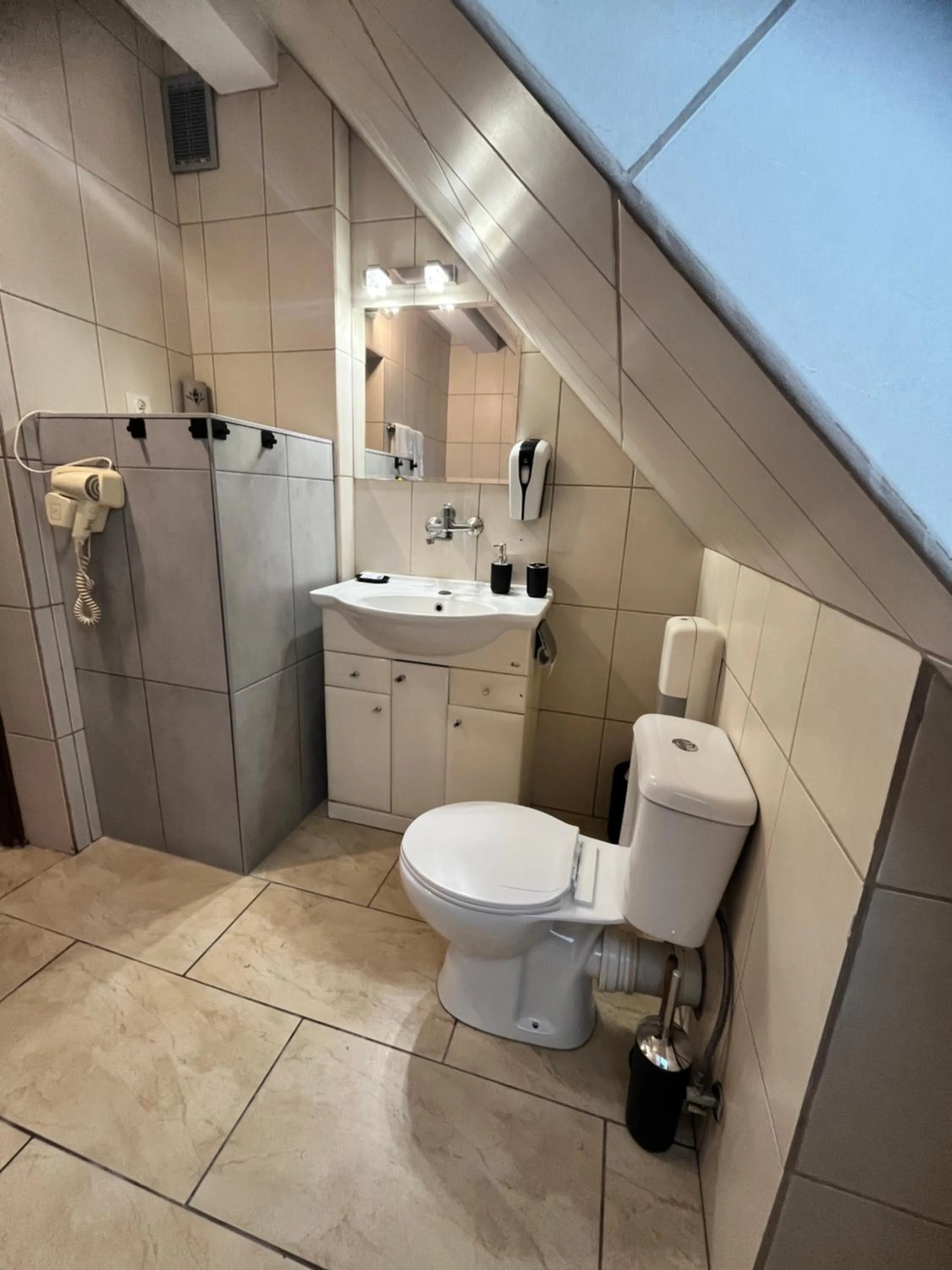 Toilet in Zajazd Cicha Woda