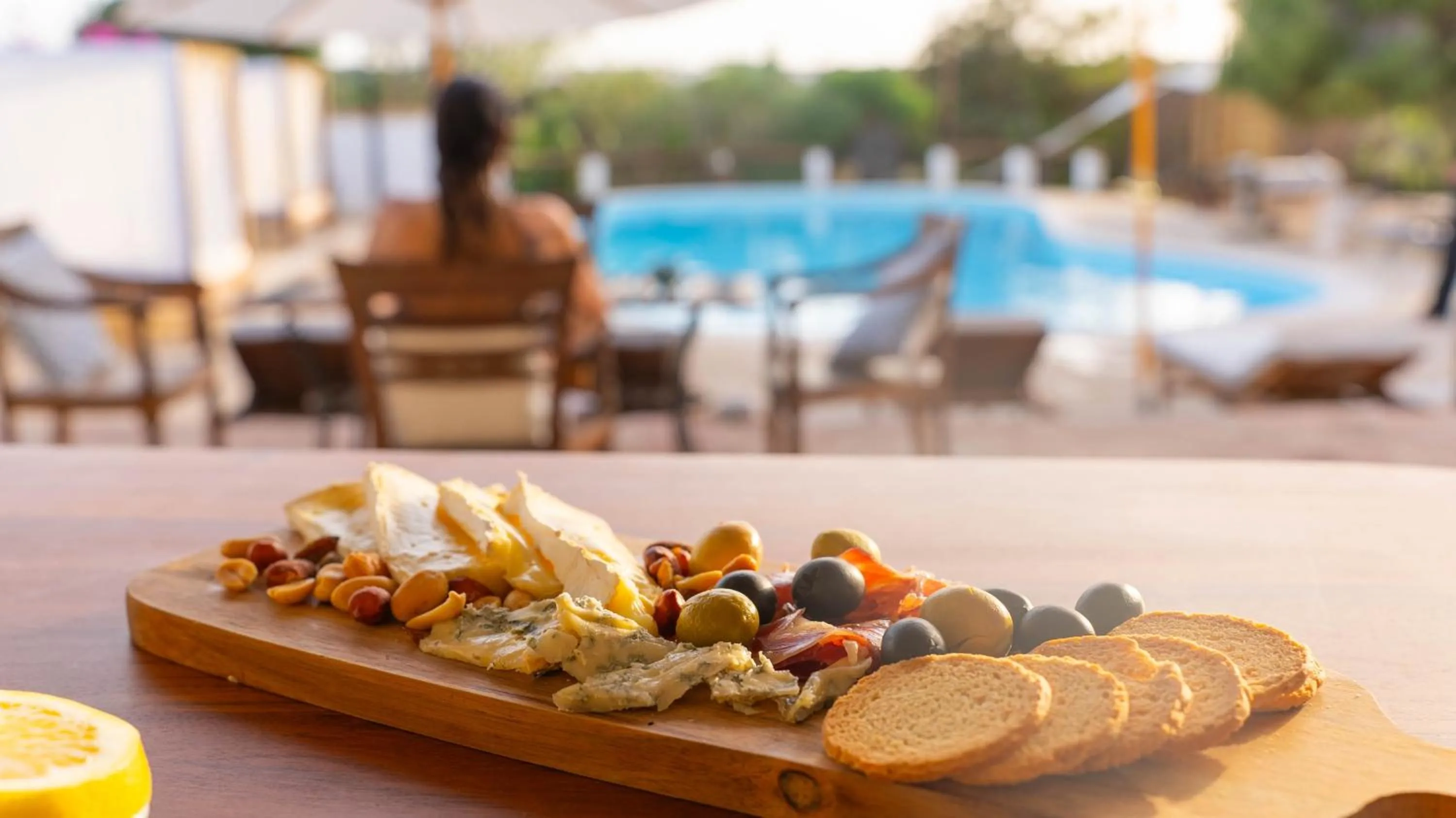 Swimming pool in La Masía de Formentera