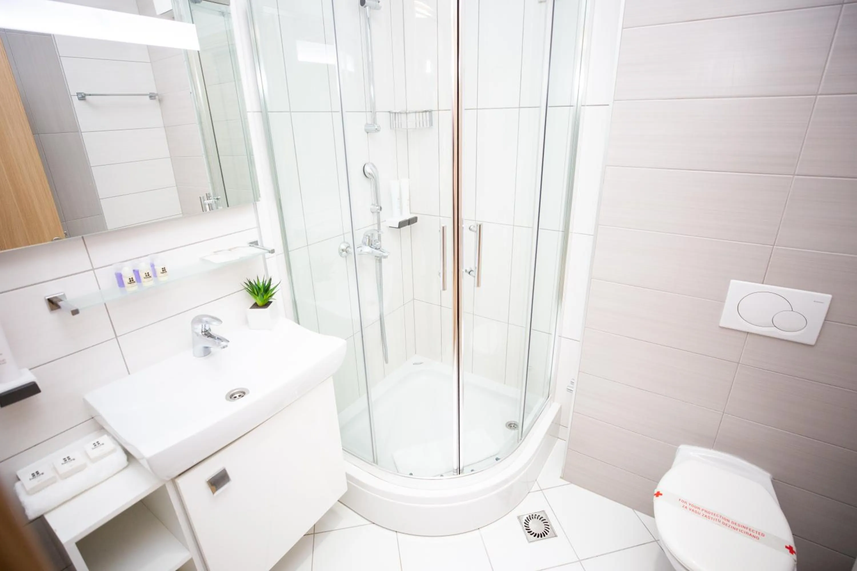 Bathroom in Hotel Herceg