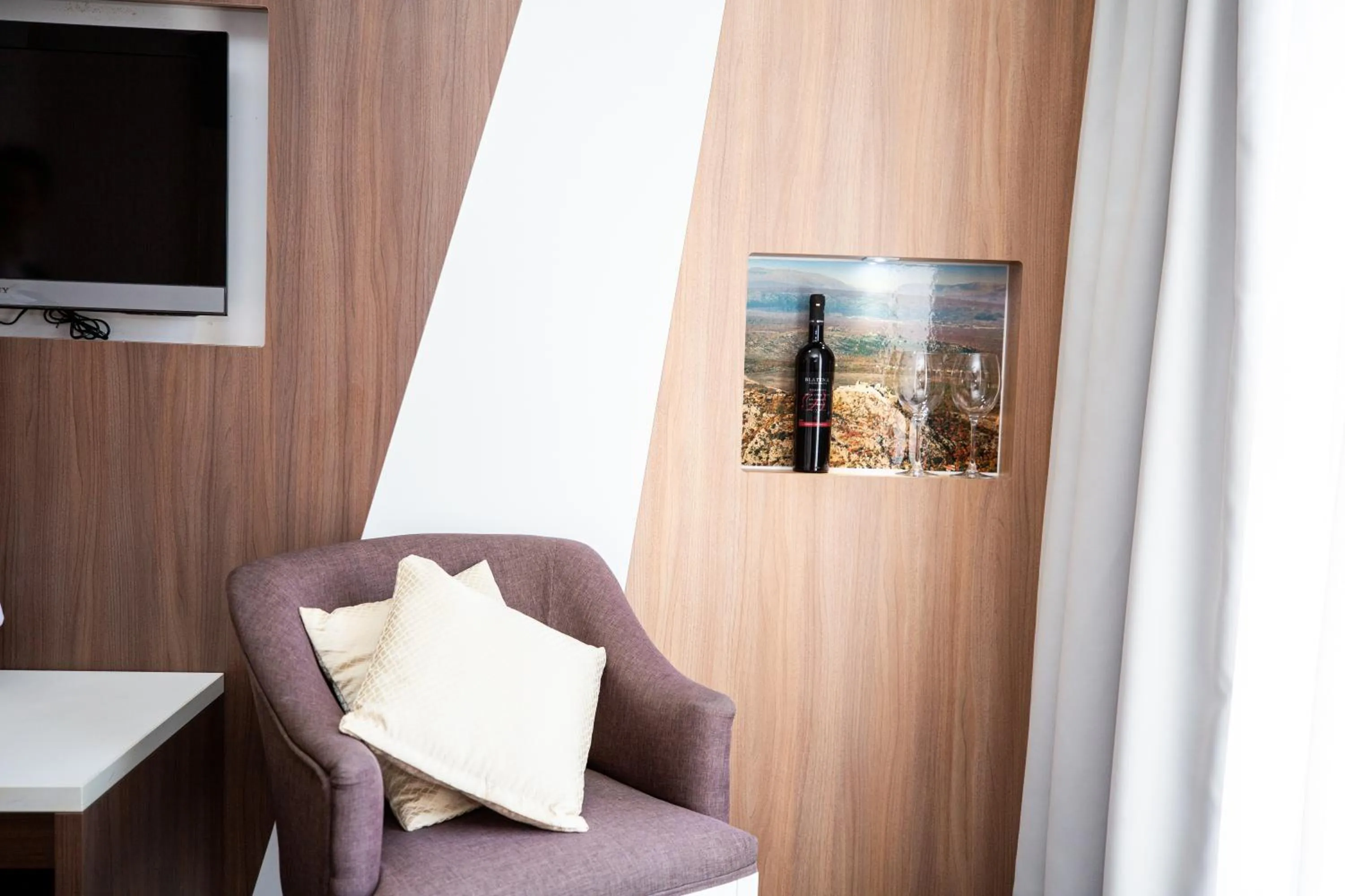 Seating area in Hotel Herceg