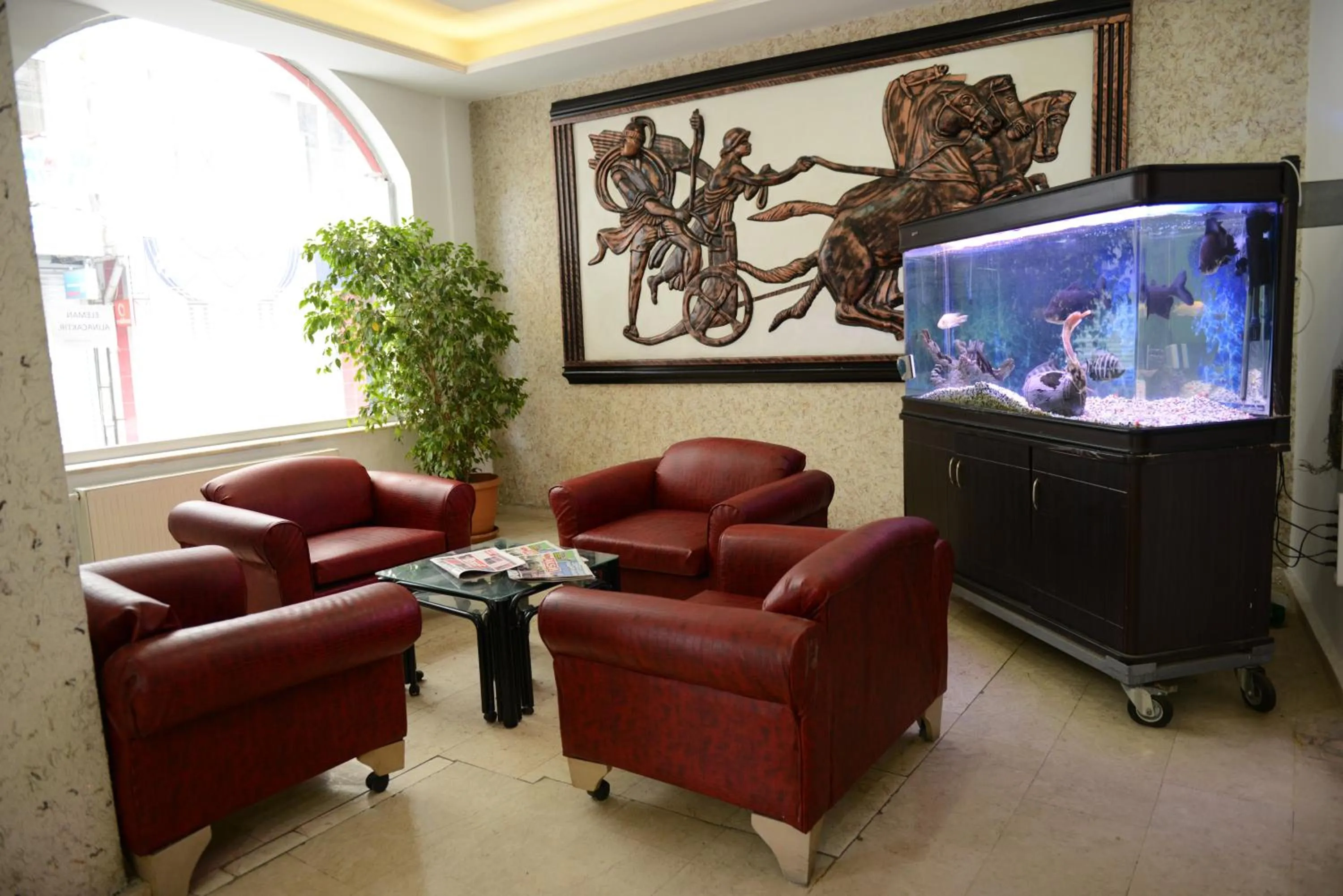 Lobby or reception in Hotel Soydan