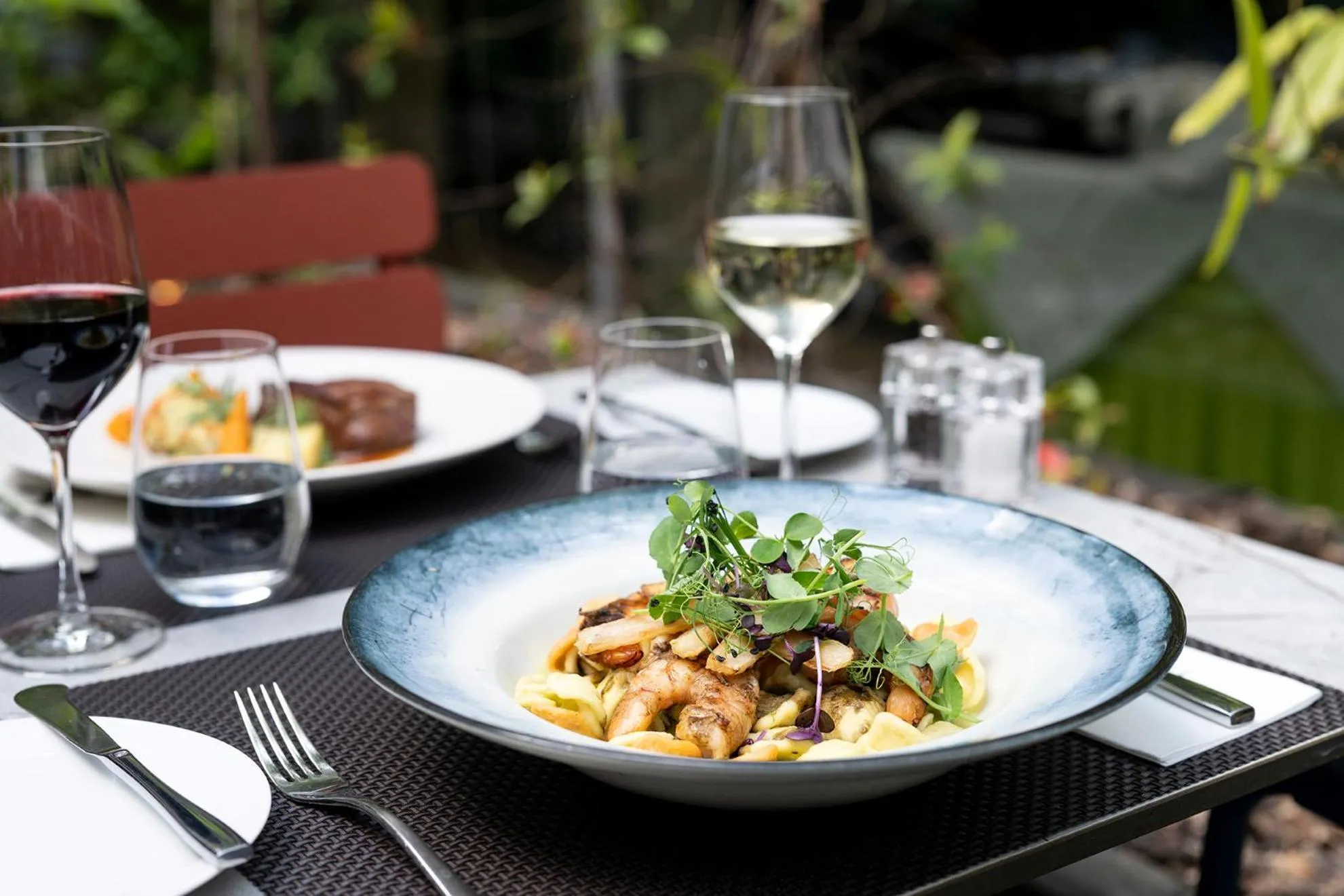 Patio in Thon Hotel EU