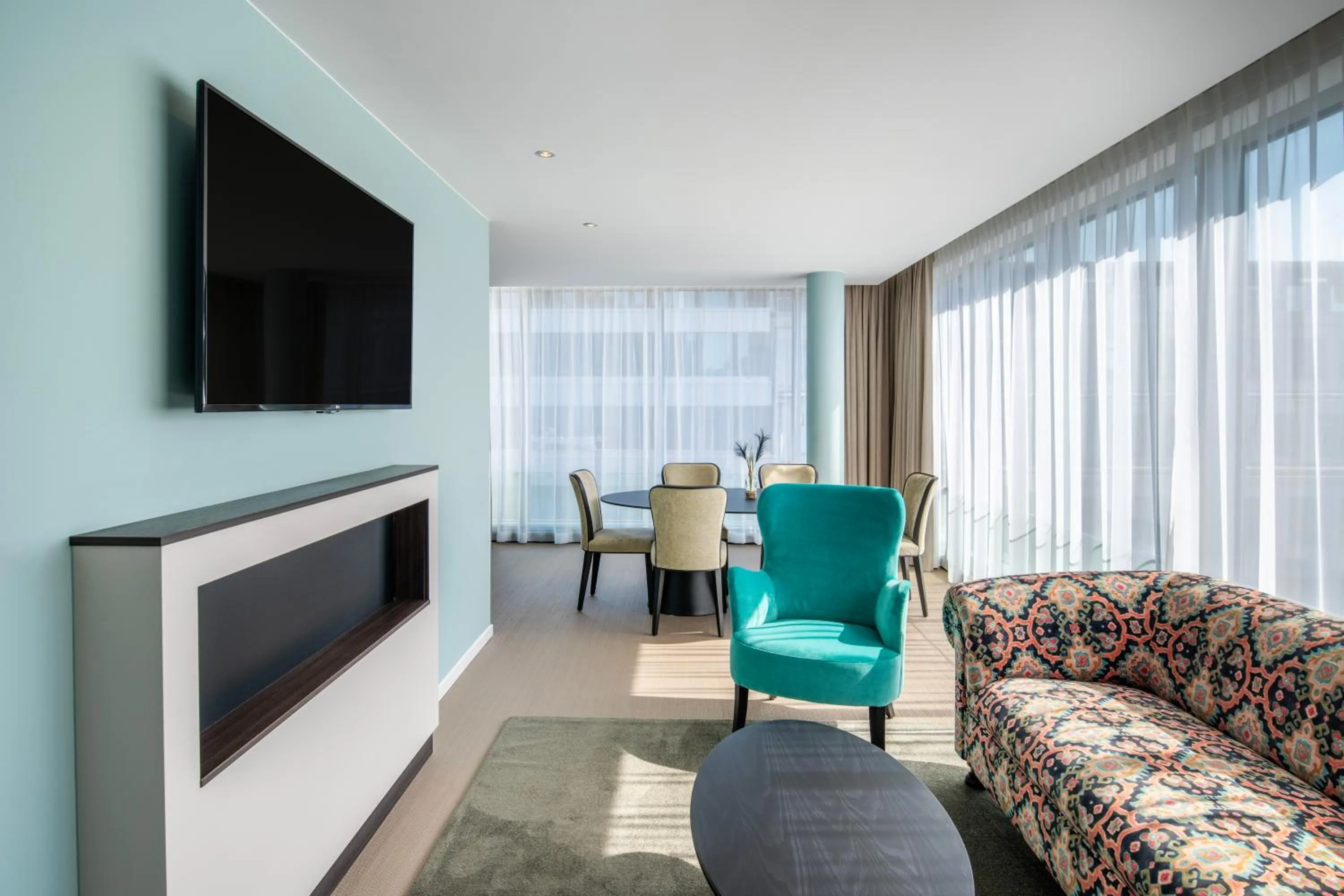 Living room in Thon Hotel EU