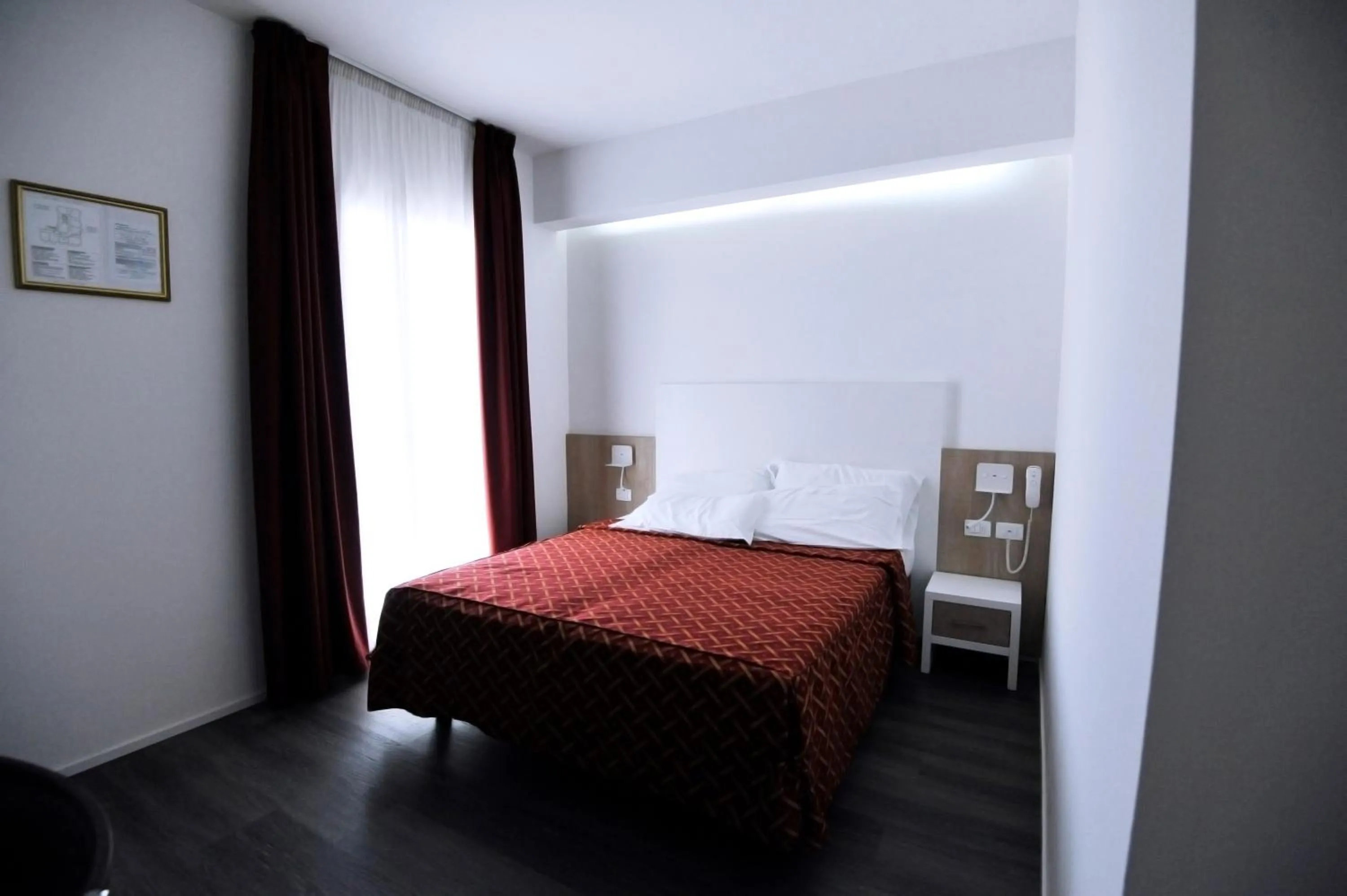 Bed in Hotel Marzia Holiday Queen