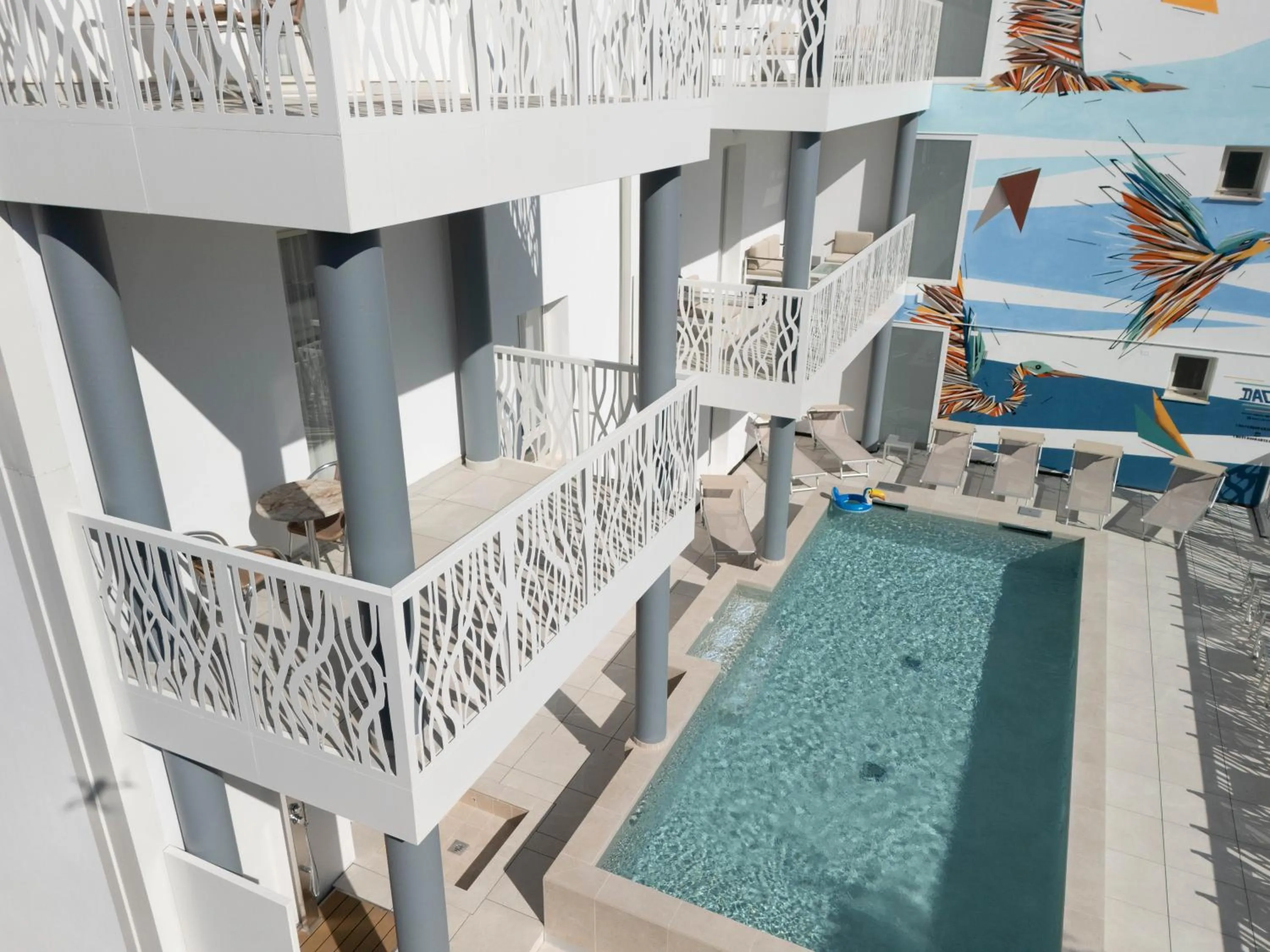 Swimming pool in Hotel Marzia Holiday Queen