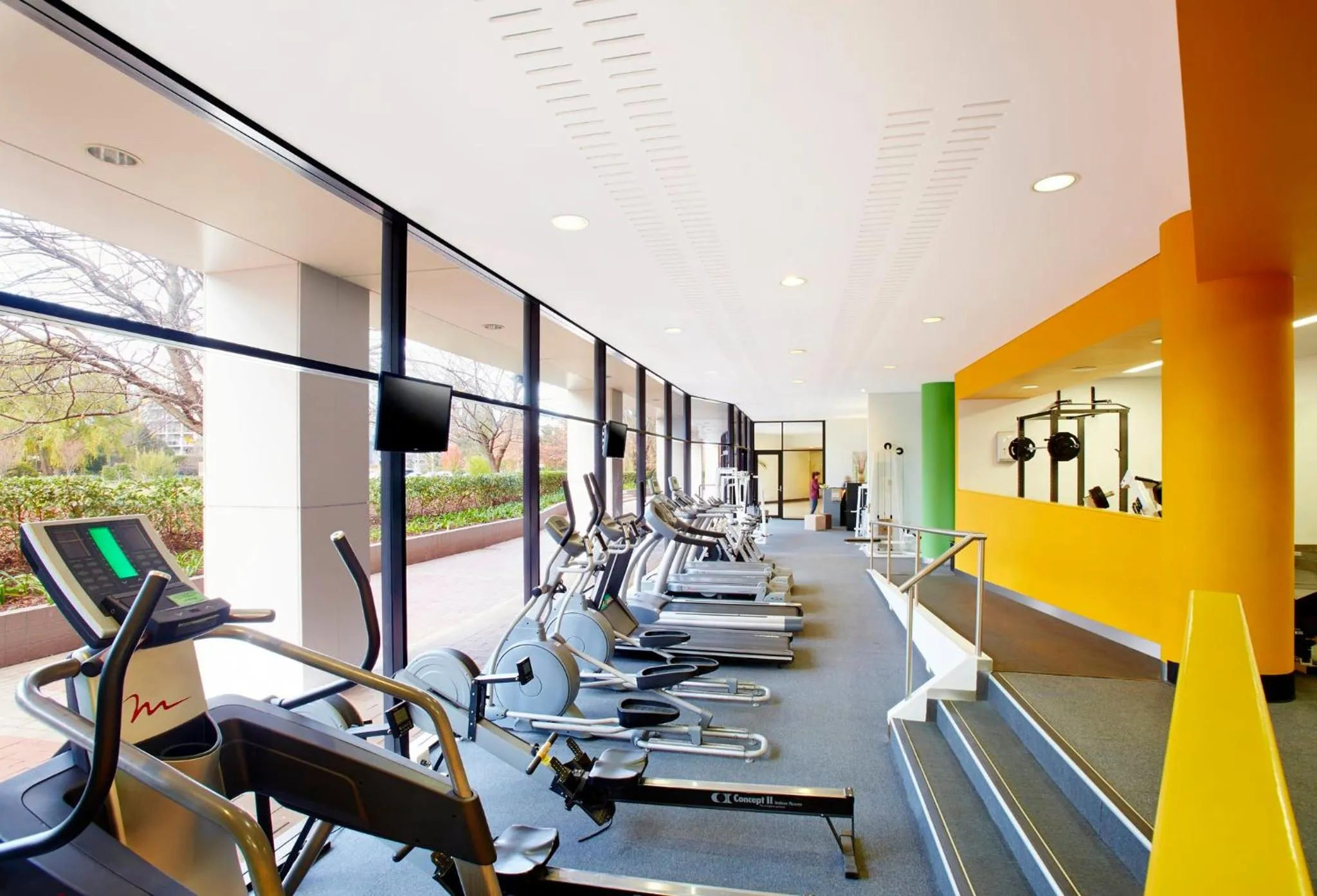 Fitness centre/facilities in Crowne Plaza Canberra by IHG
