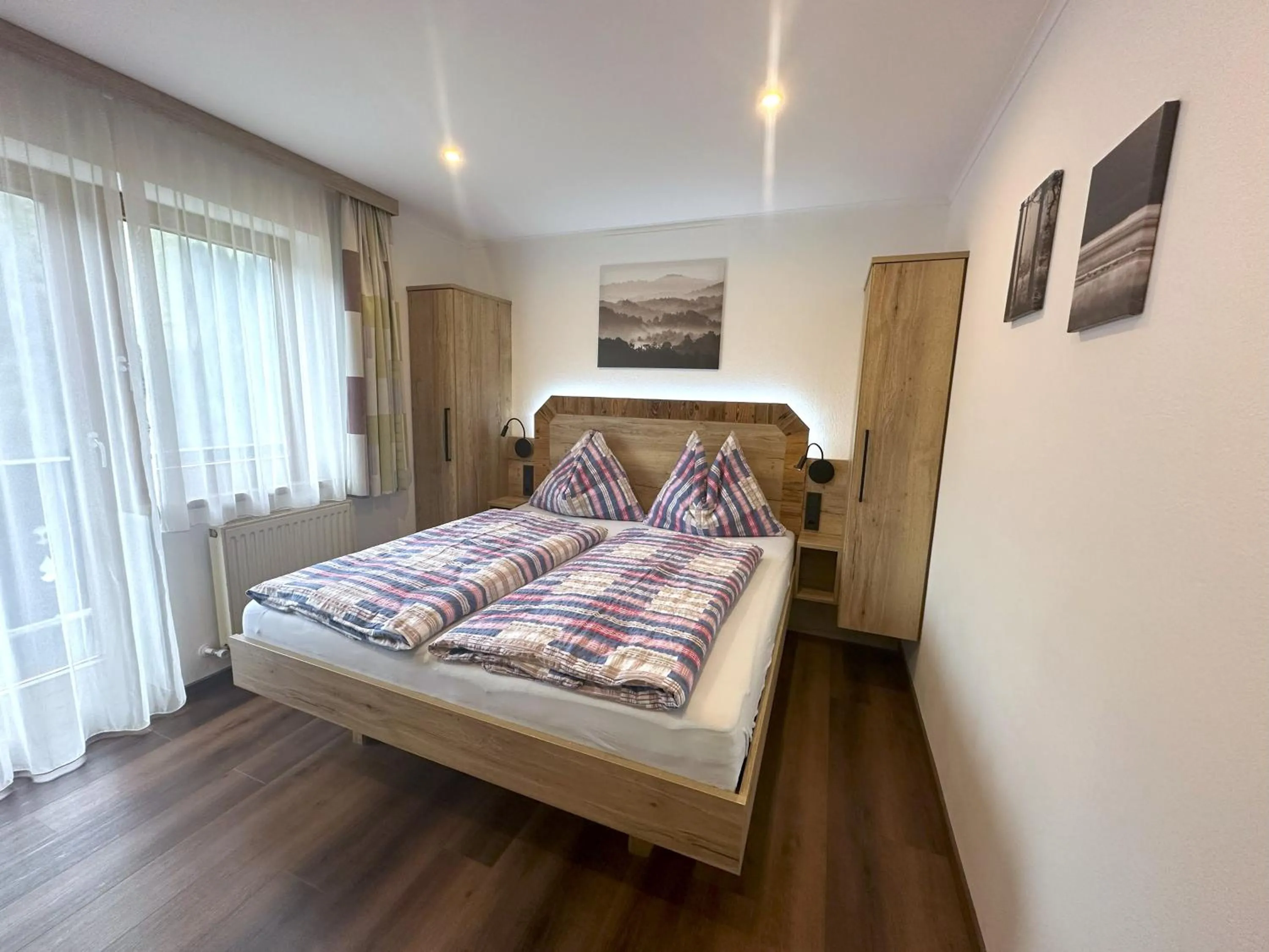 View (from property/room), Bed in MH Appartement Hochwimmer