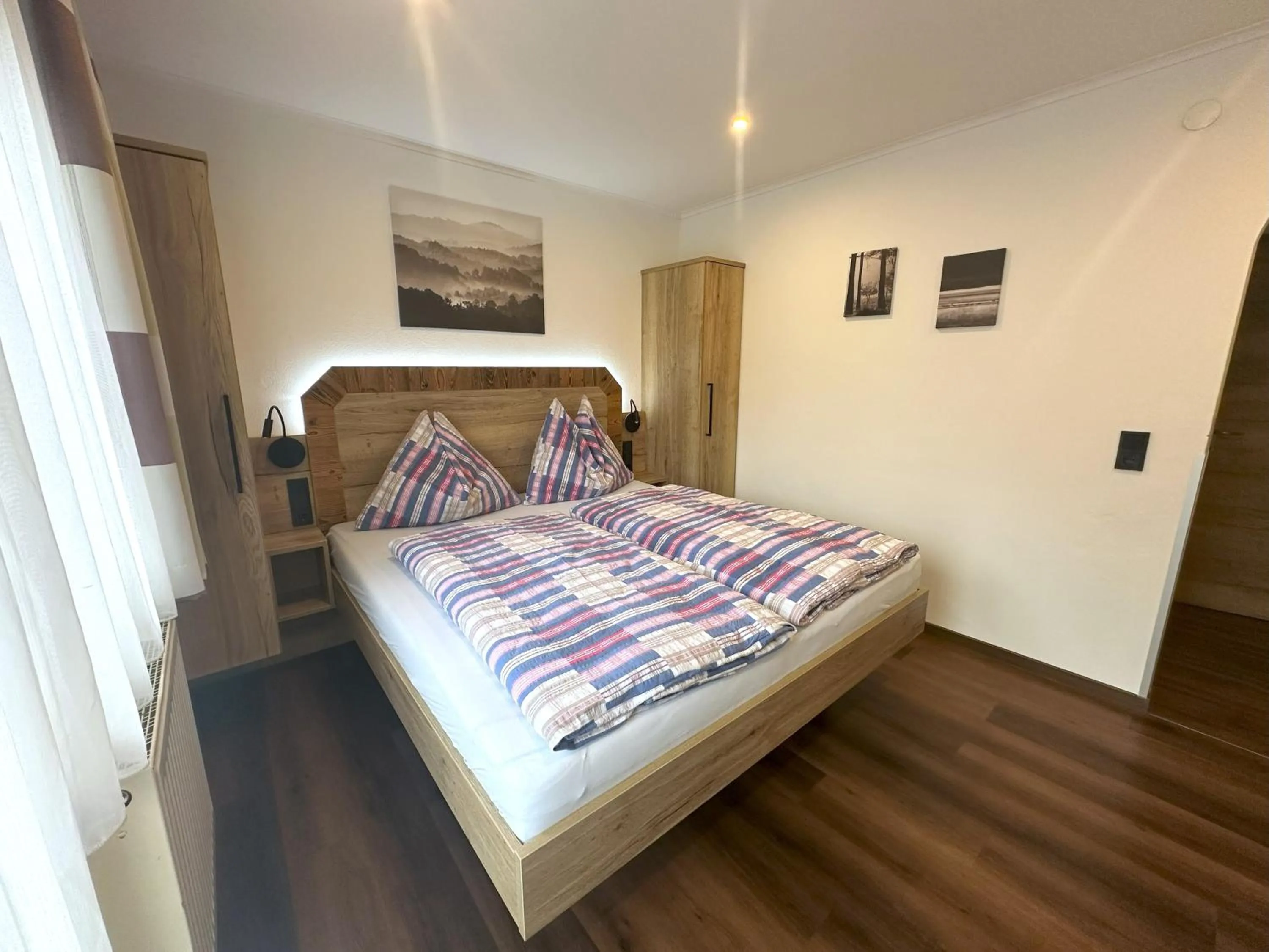 View (from property/room), Bed in MH Appartement Hochwimmer