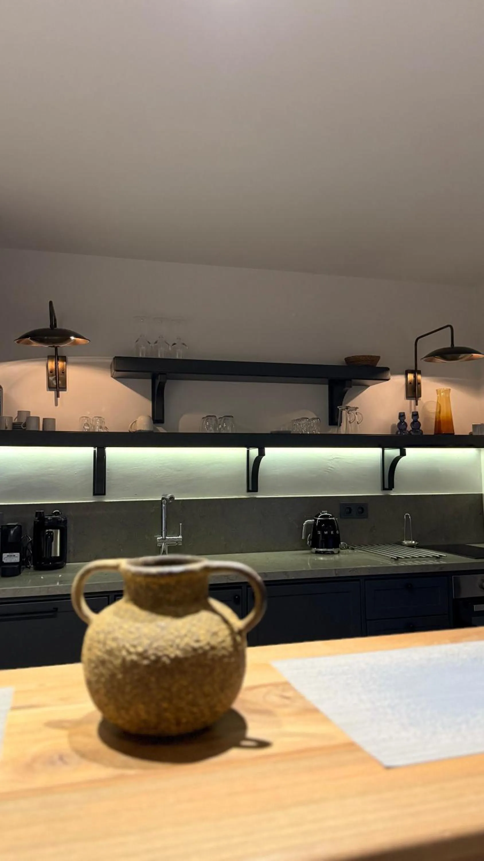 Kitchen or kitchenette in Cevizdibi Hotel