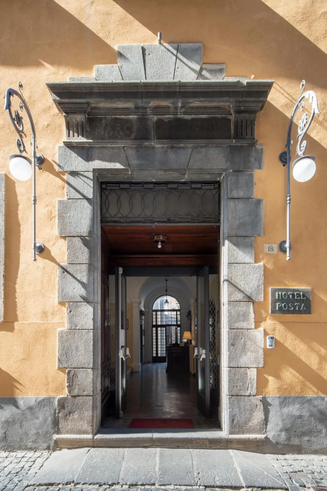 Facade/entrance in Hotel Posta