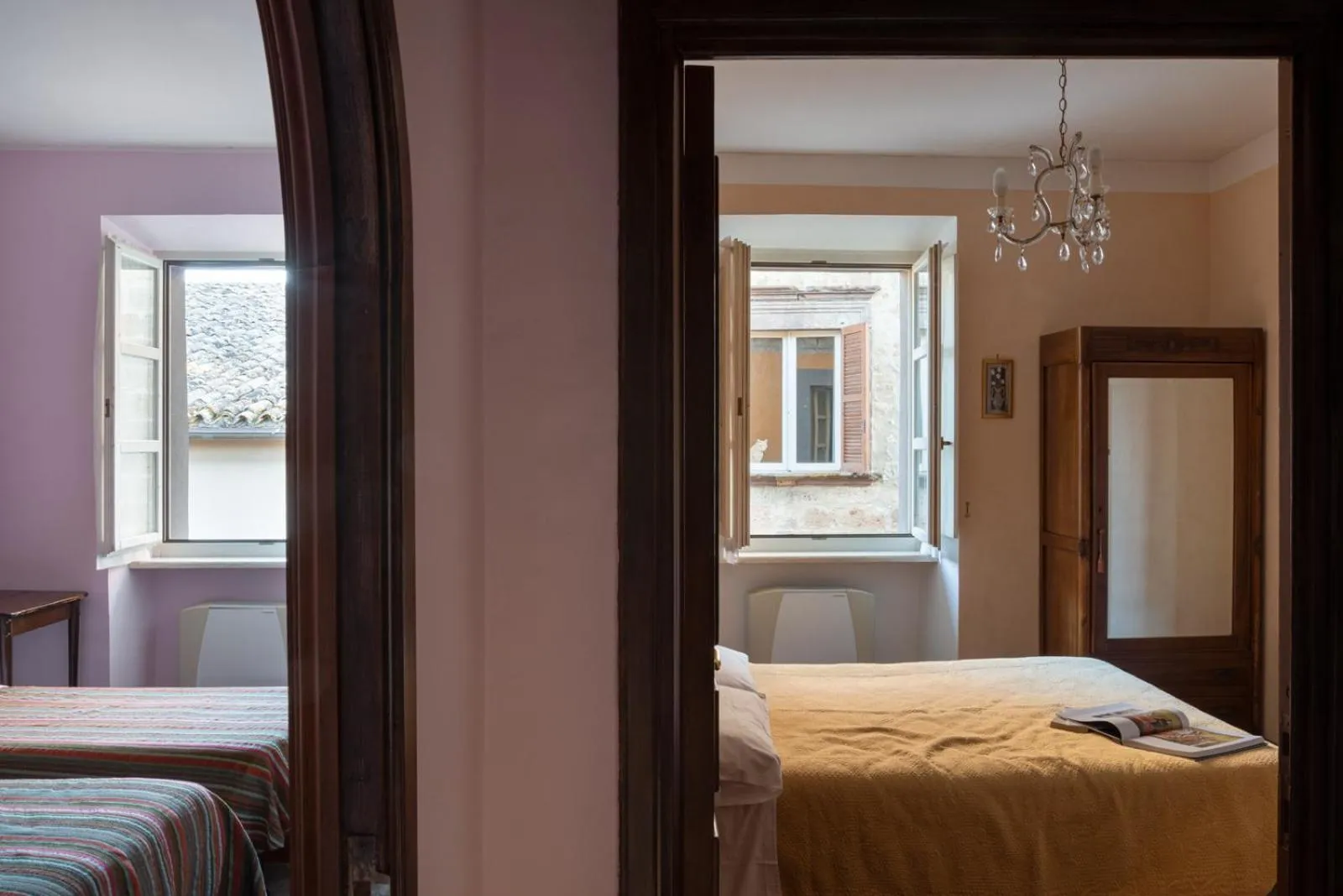 View (from property/room), Bed in Hotel Posta