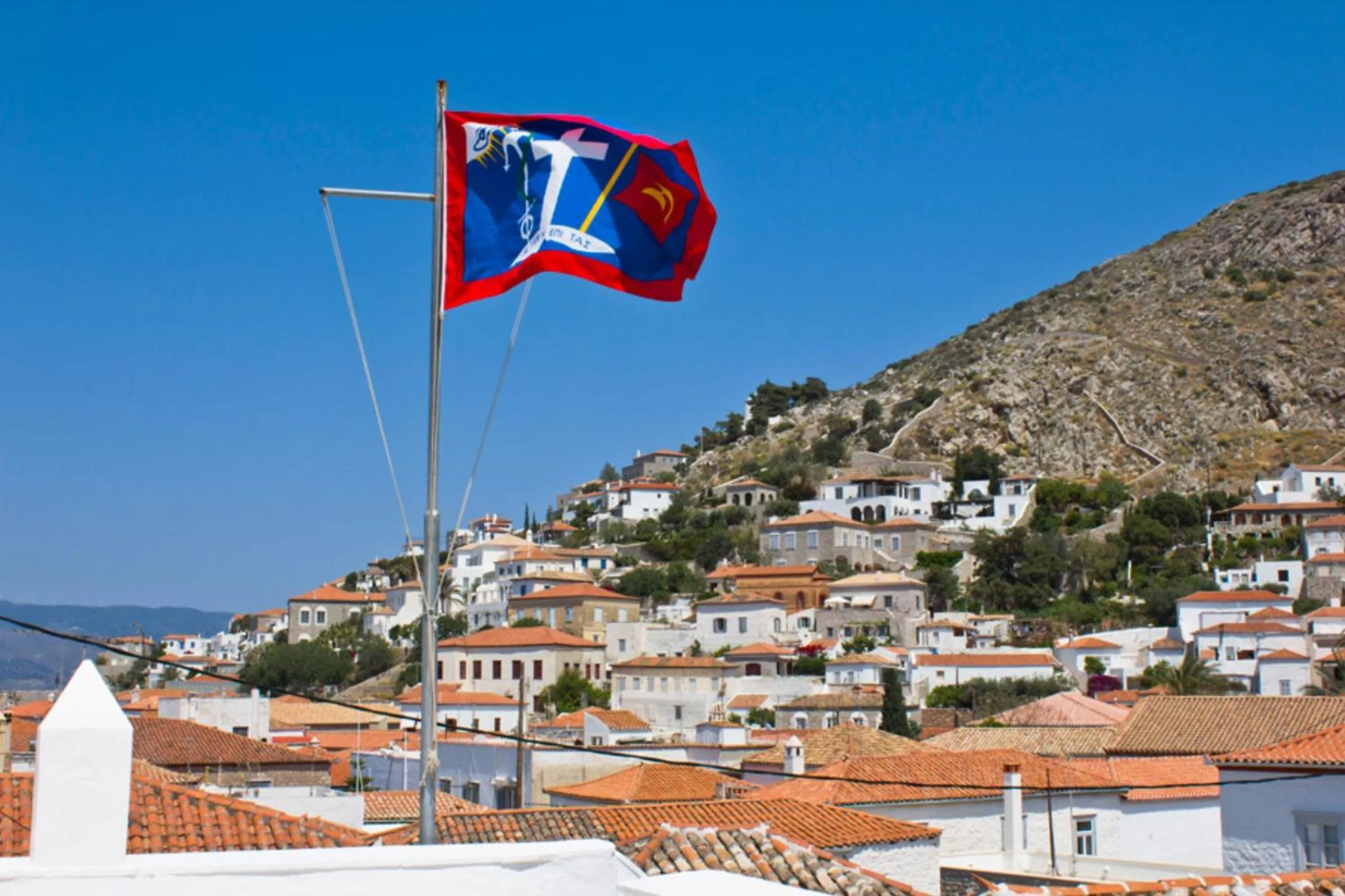 Balcony/Terrace in Achilleas Pension