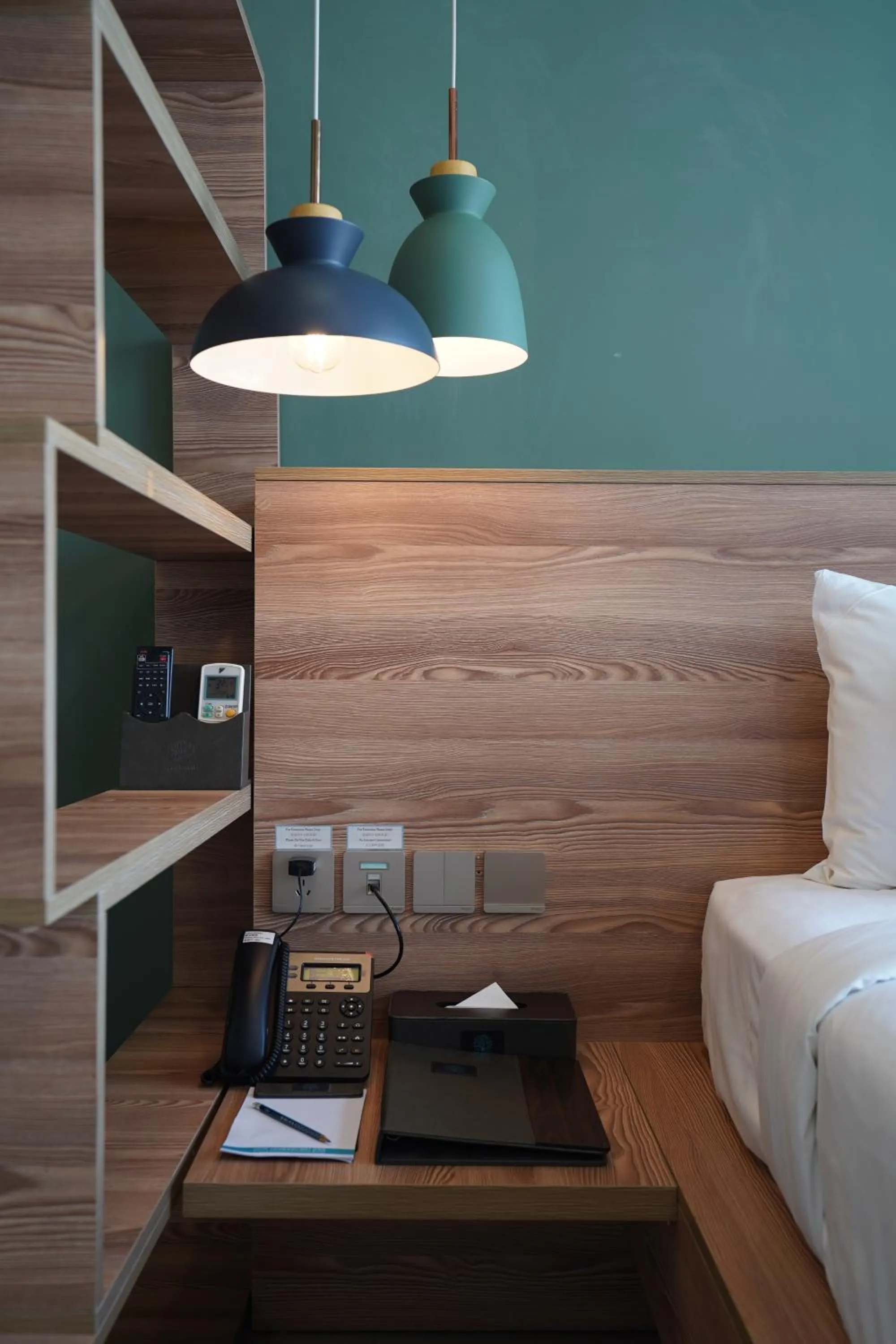 Bed in The Snowbell Hotel