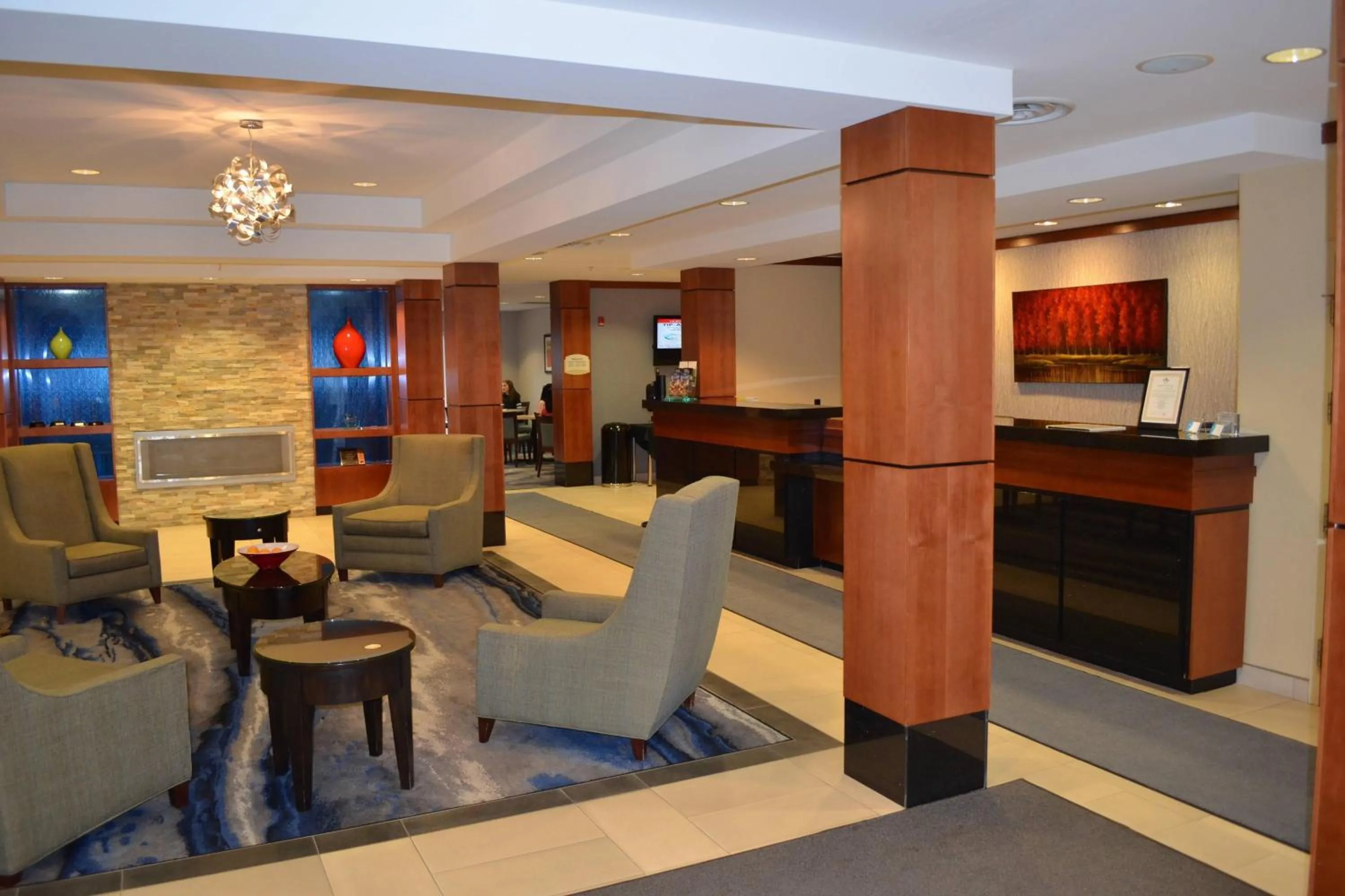 Lobby or reception in Fairfield Inn & Suites by Marriott Sault Ste. Marie