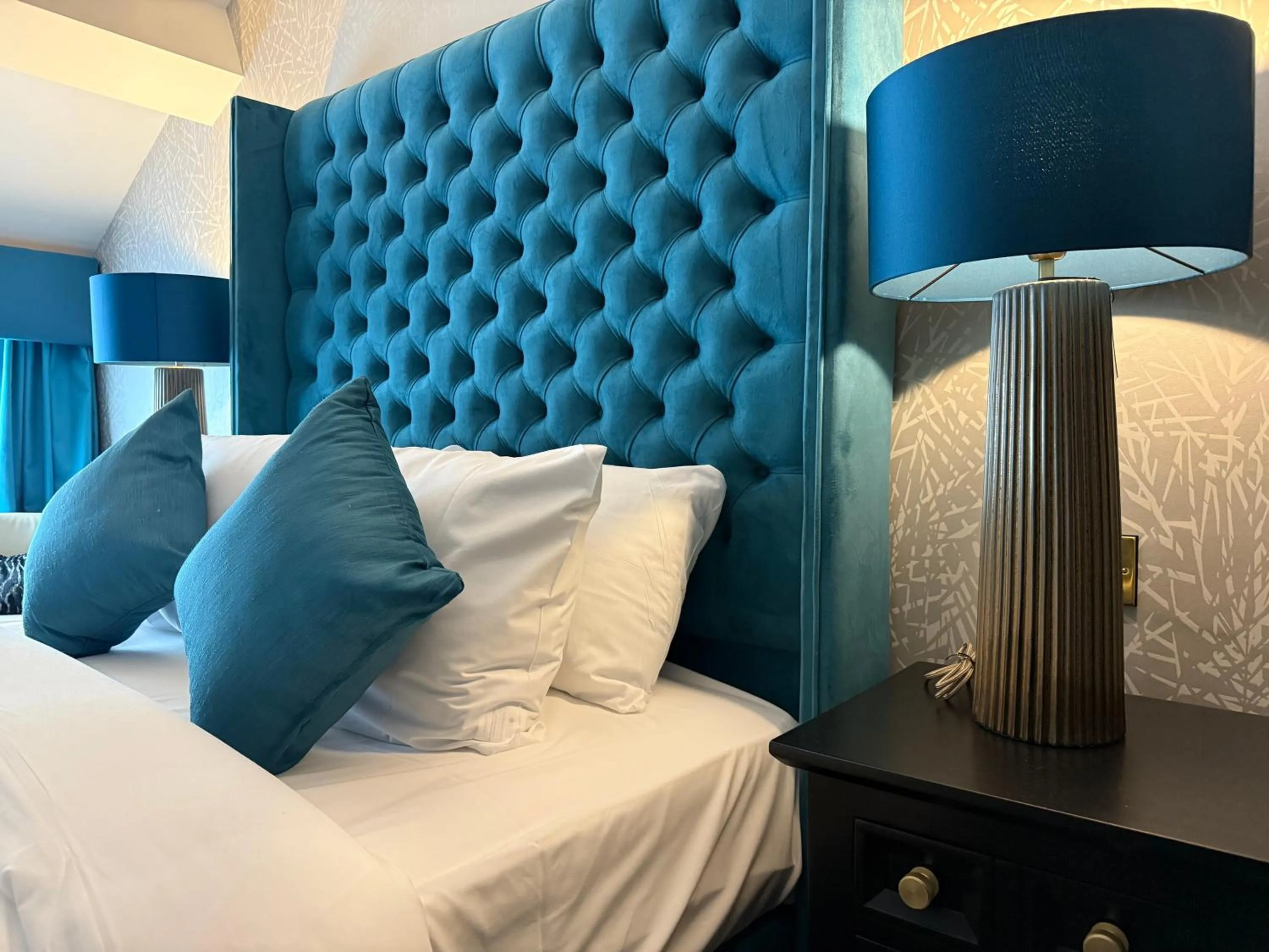 Bed in Lyons Woodlands Hall