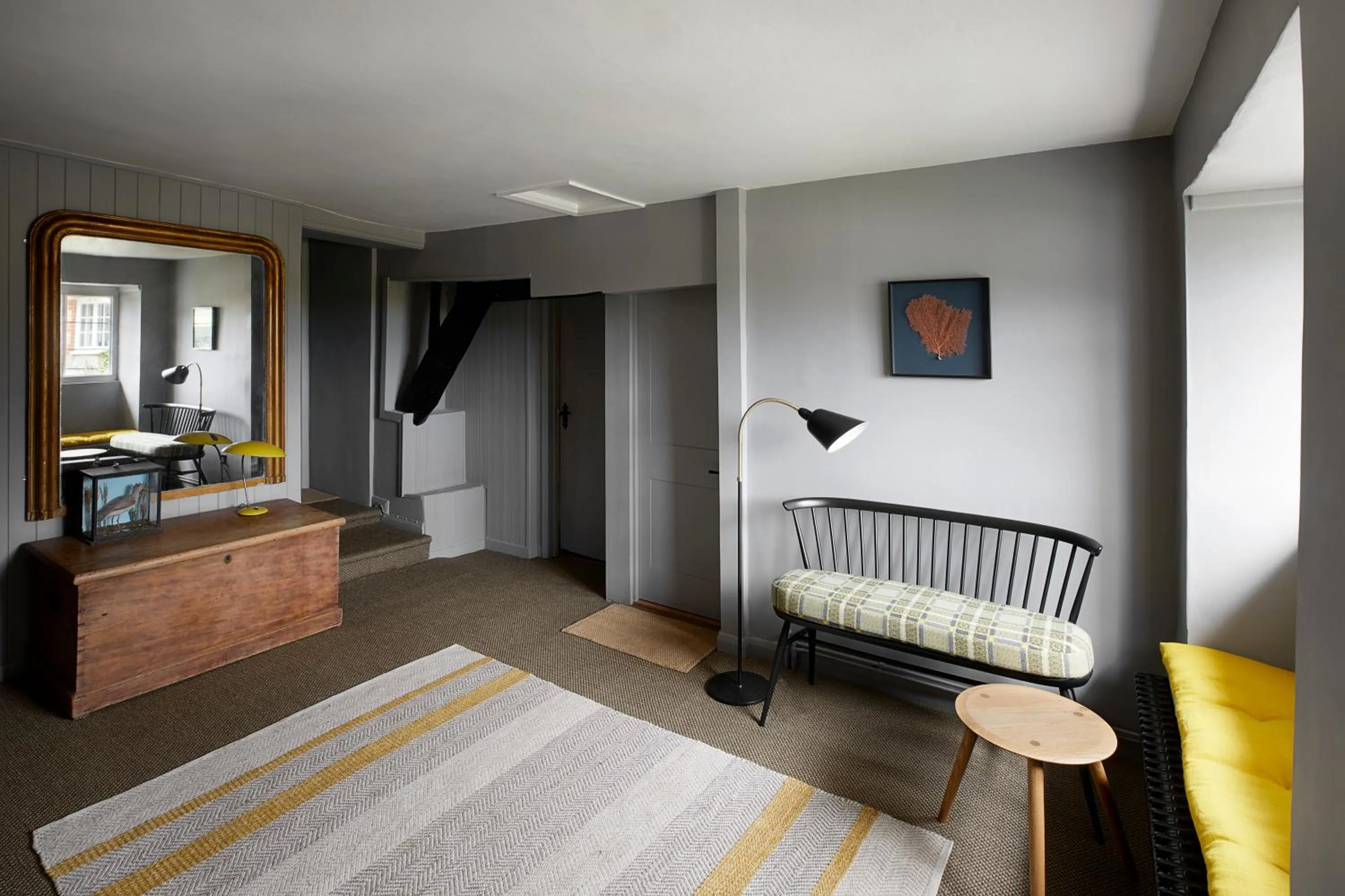 Bed in Compasses Inn