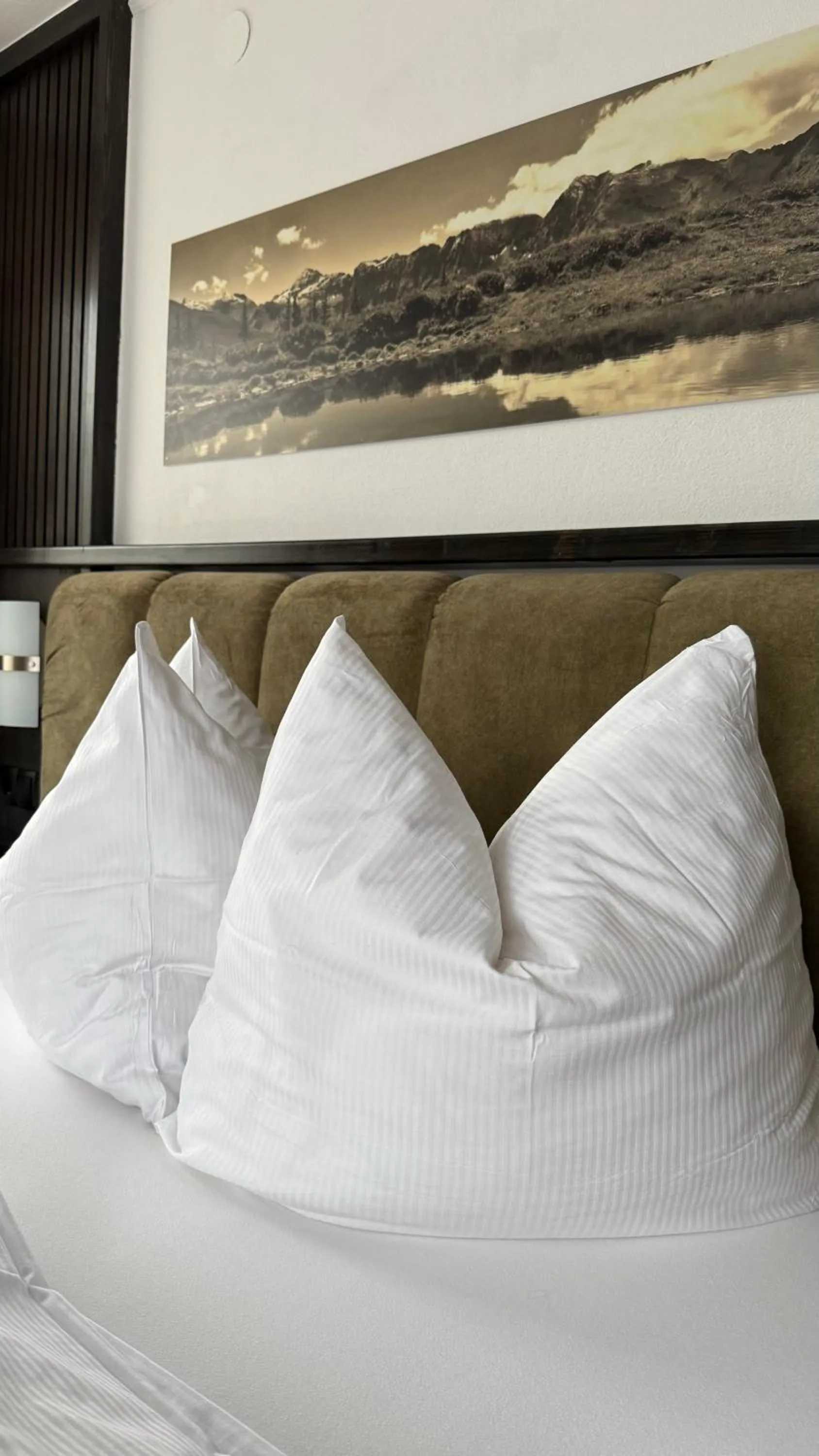 Bed in Hotel Dorfgasthof Schlösslstube