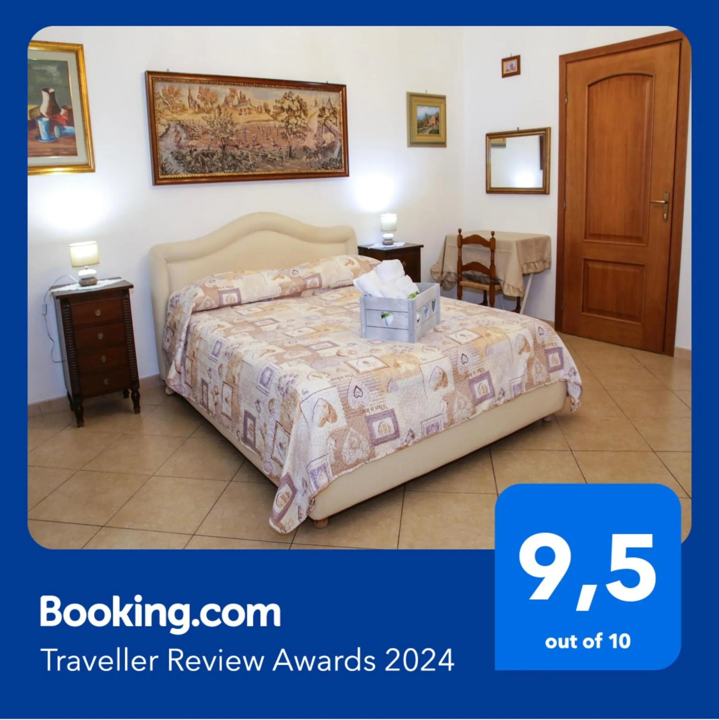 Bed in B&B Maria Piddu