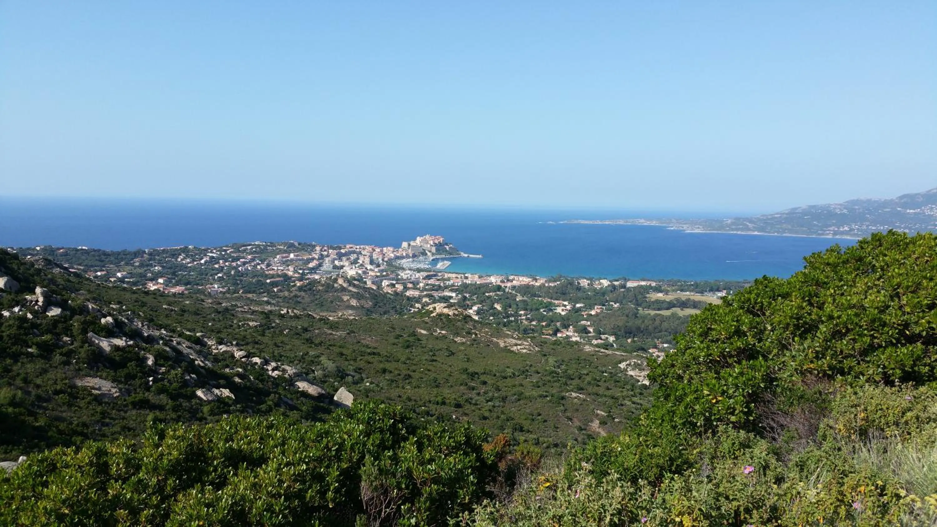 Natural landscape in Camping La Pinède