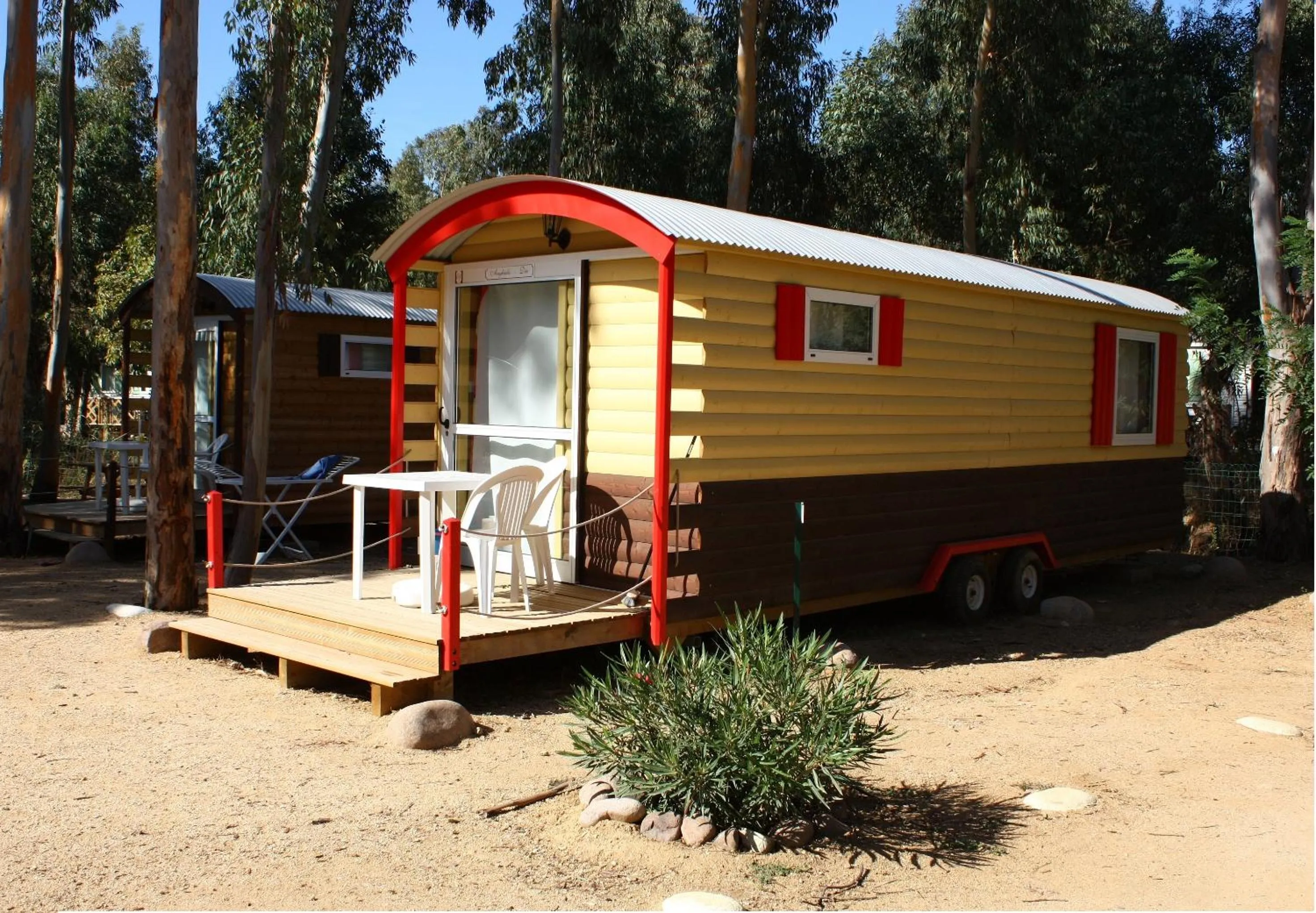 Facade/entrance in Camping La Pinède