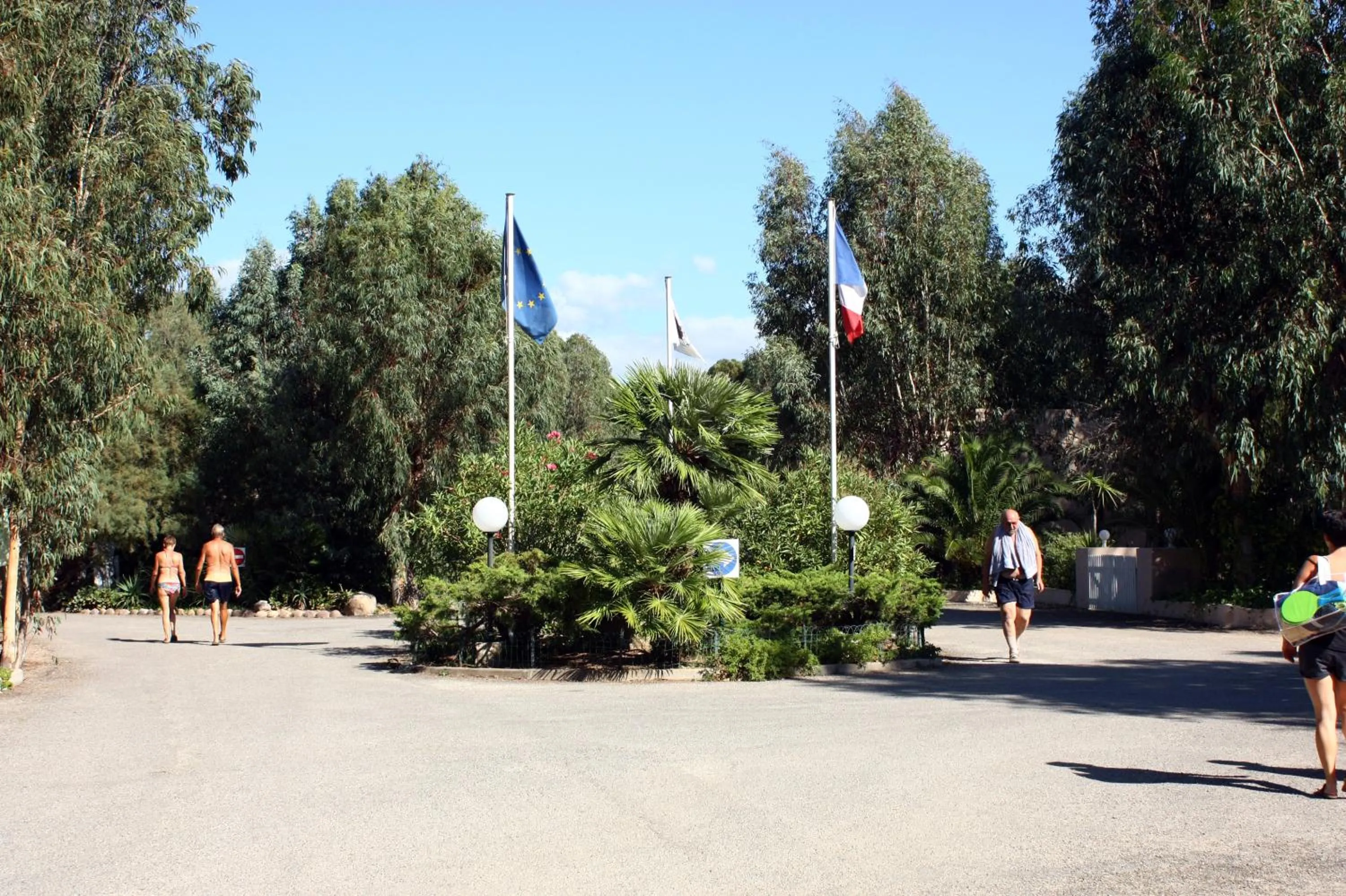 Facade/entrance in Camping La Pinède