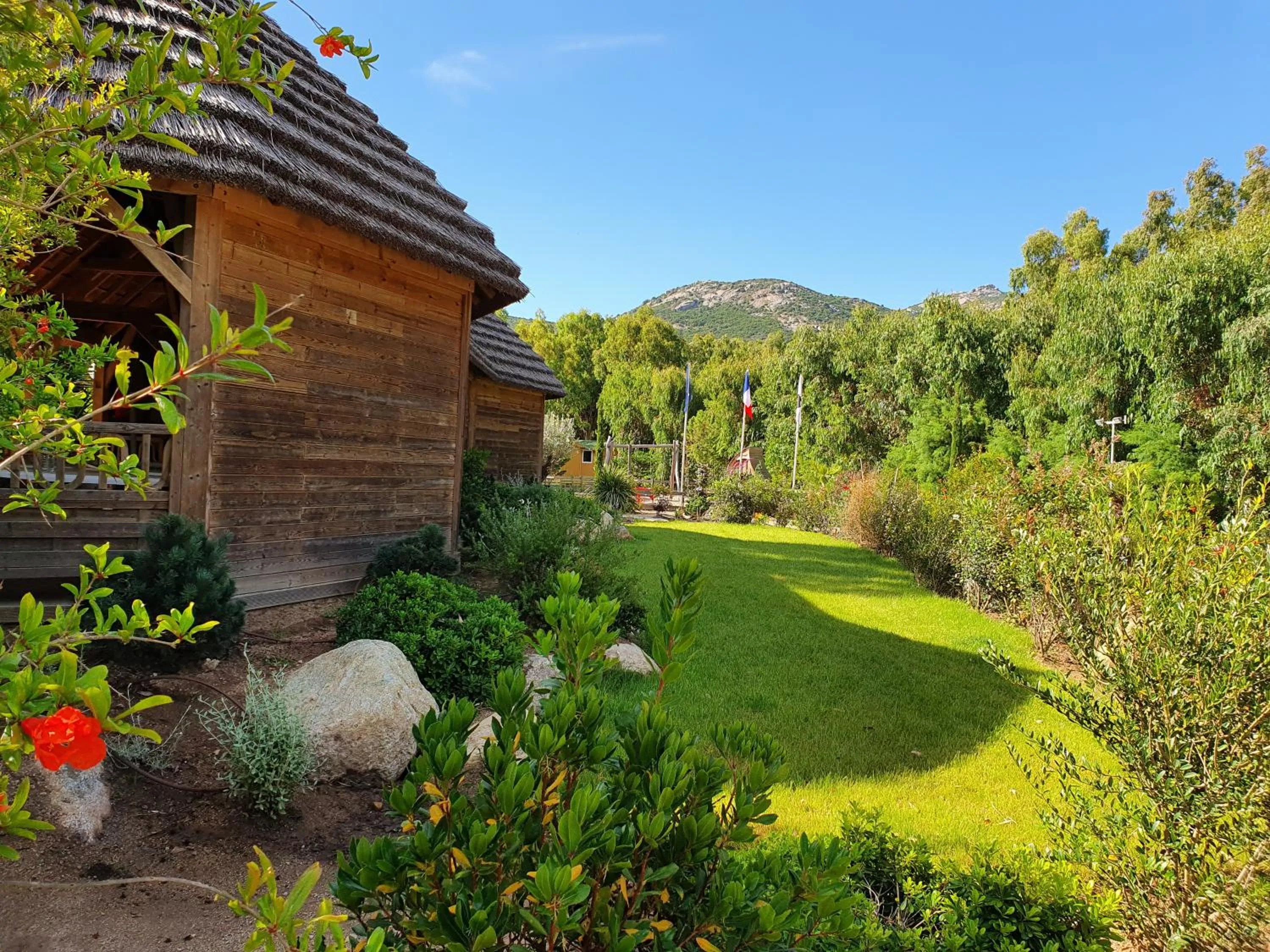 Garden in Camping La Pinède