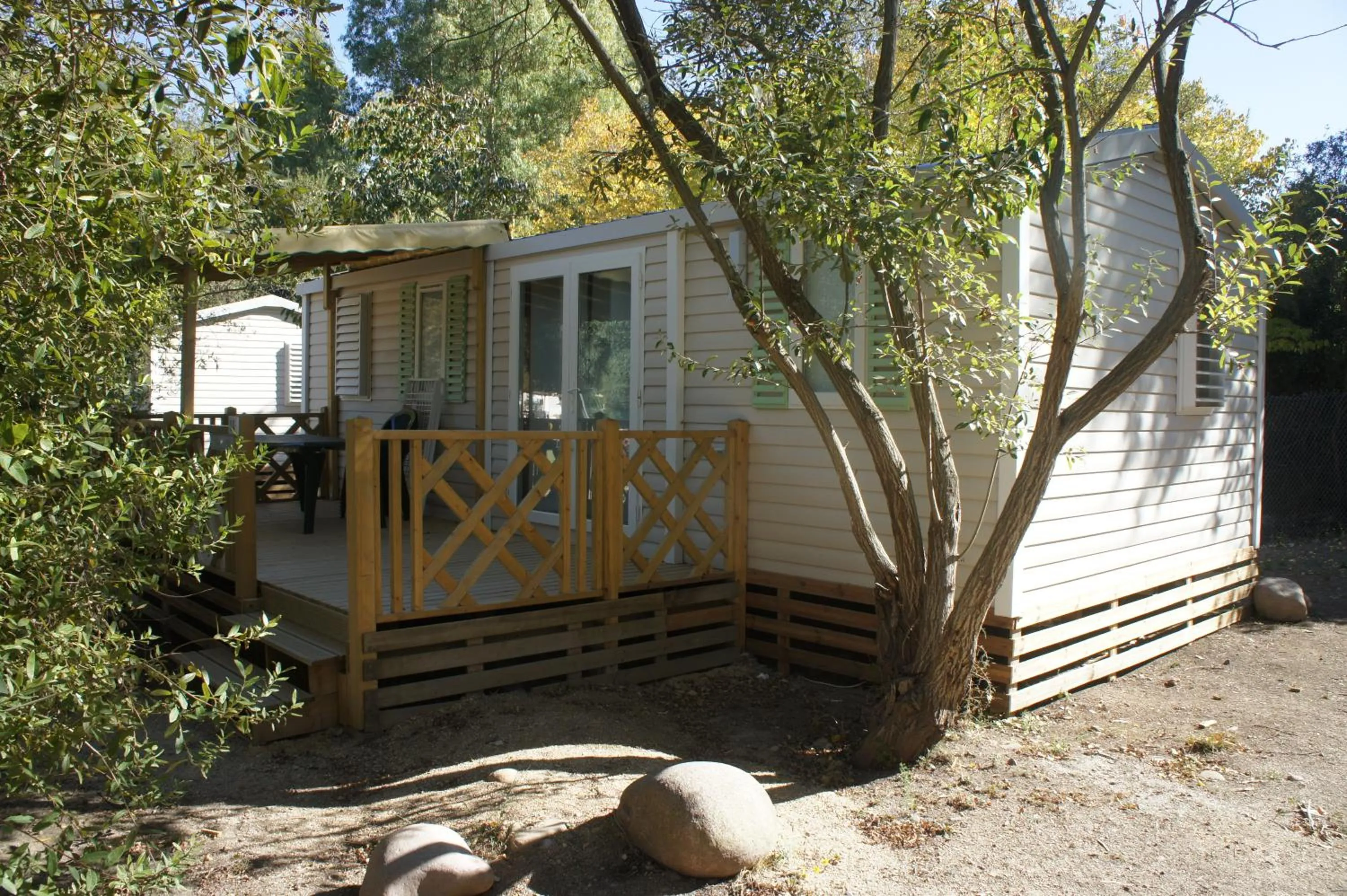 Facade/entrance in Camping La Pinède