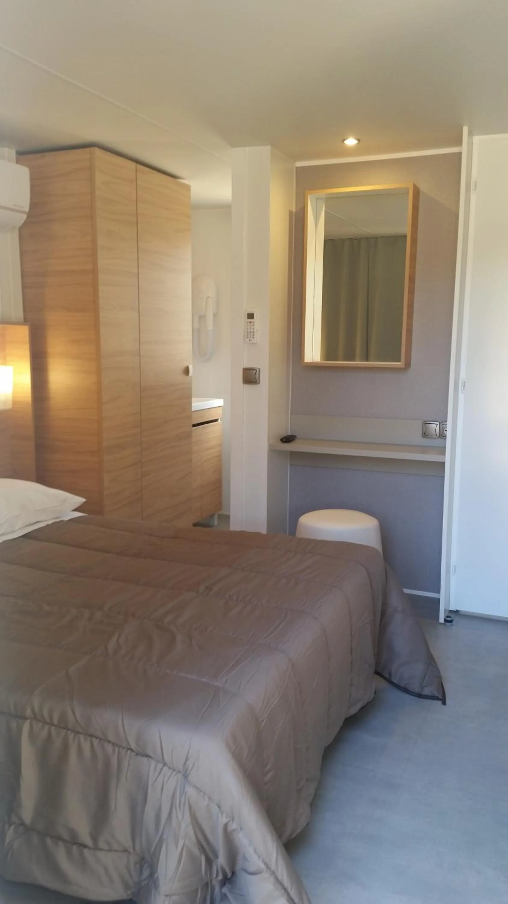 Bedroom, Bed in Camping La Pinède