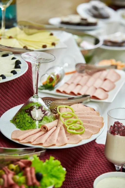 Buffet breakfast in NOBEL Hotel