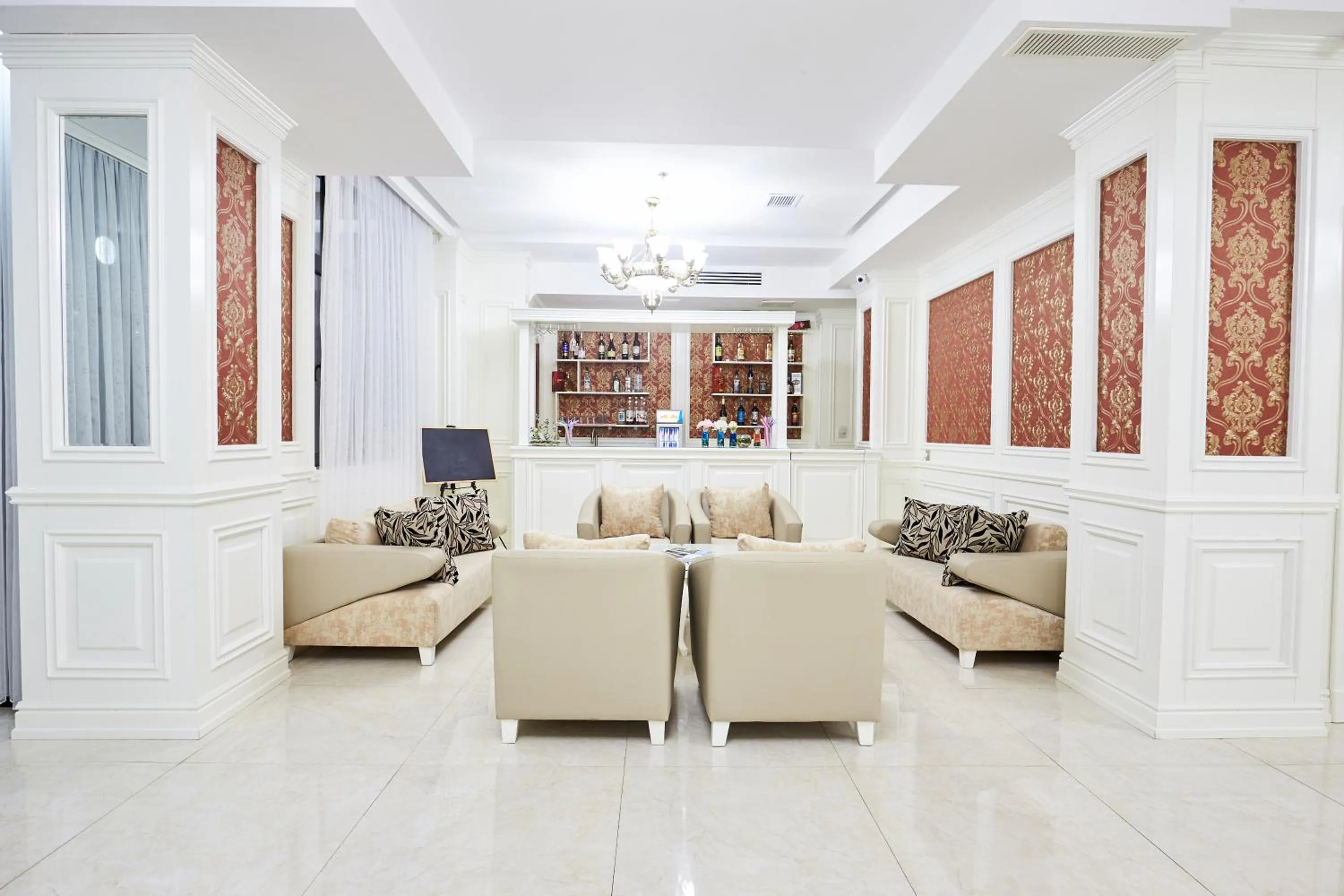 Lobby or reception in NOBEL Hotel