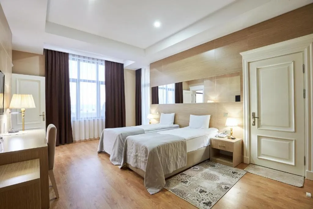 Photo of the whole room, Bed in NOBEL Hotel