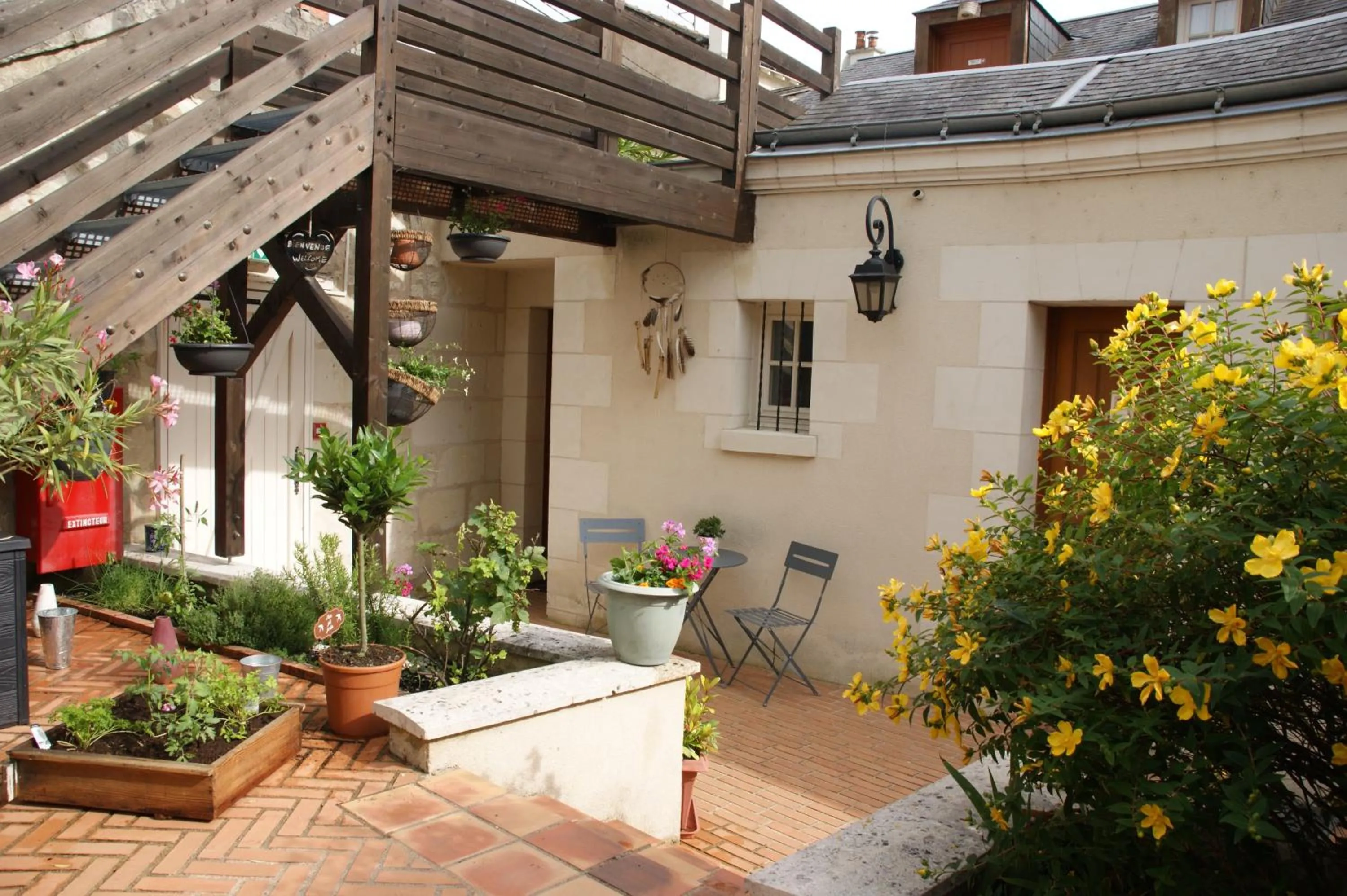 Double Room with Terrace - single occupancy in Gabriel Hotel Chinon